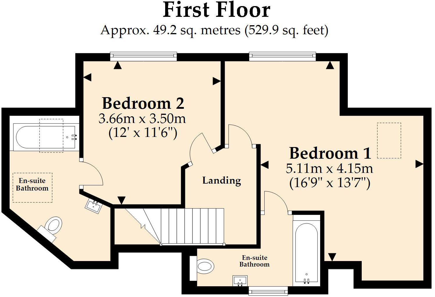 Fernside Road, West Moors, Ferndown, Dorset, BH22 floorplan
