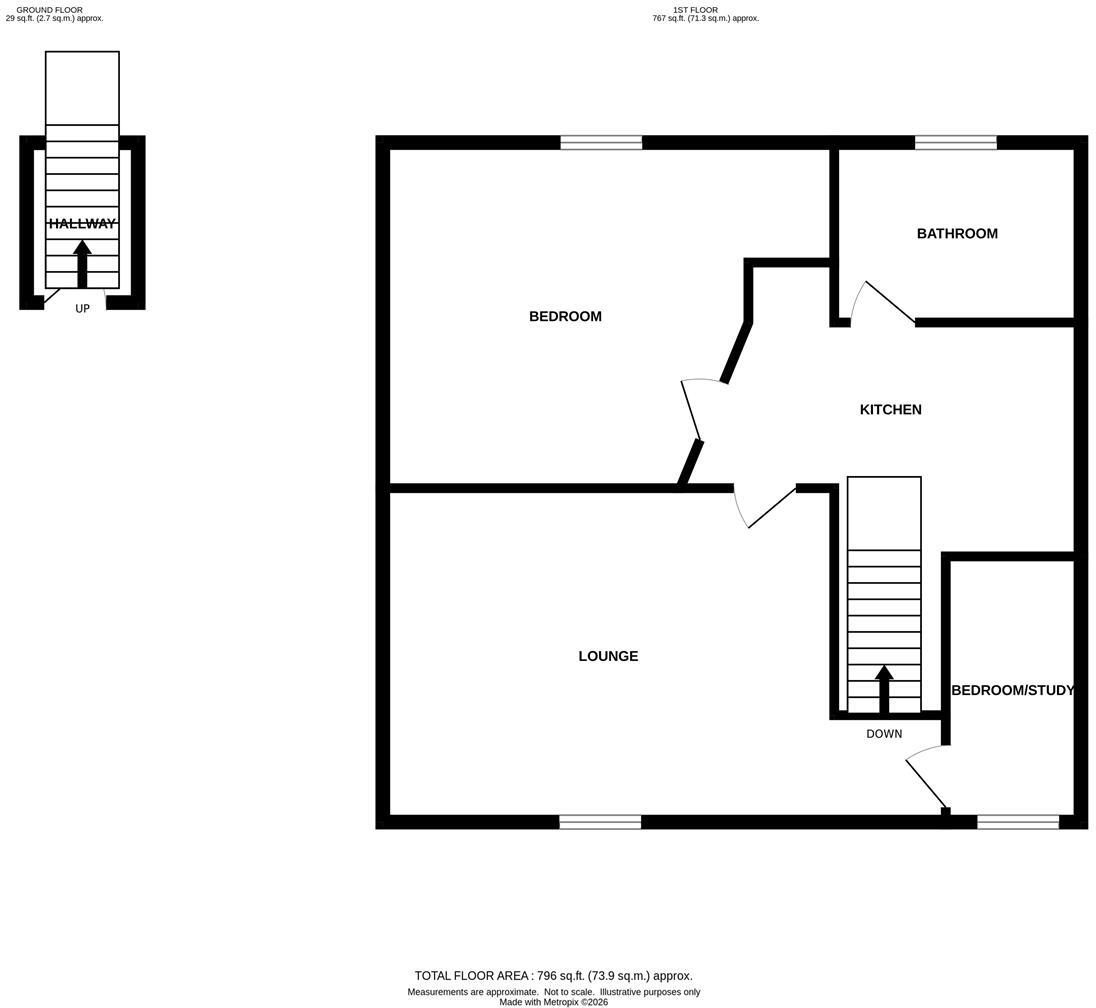 Gathorne Crescent, Yate floorplan