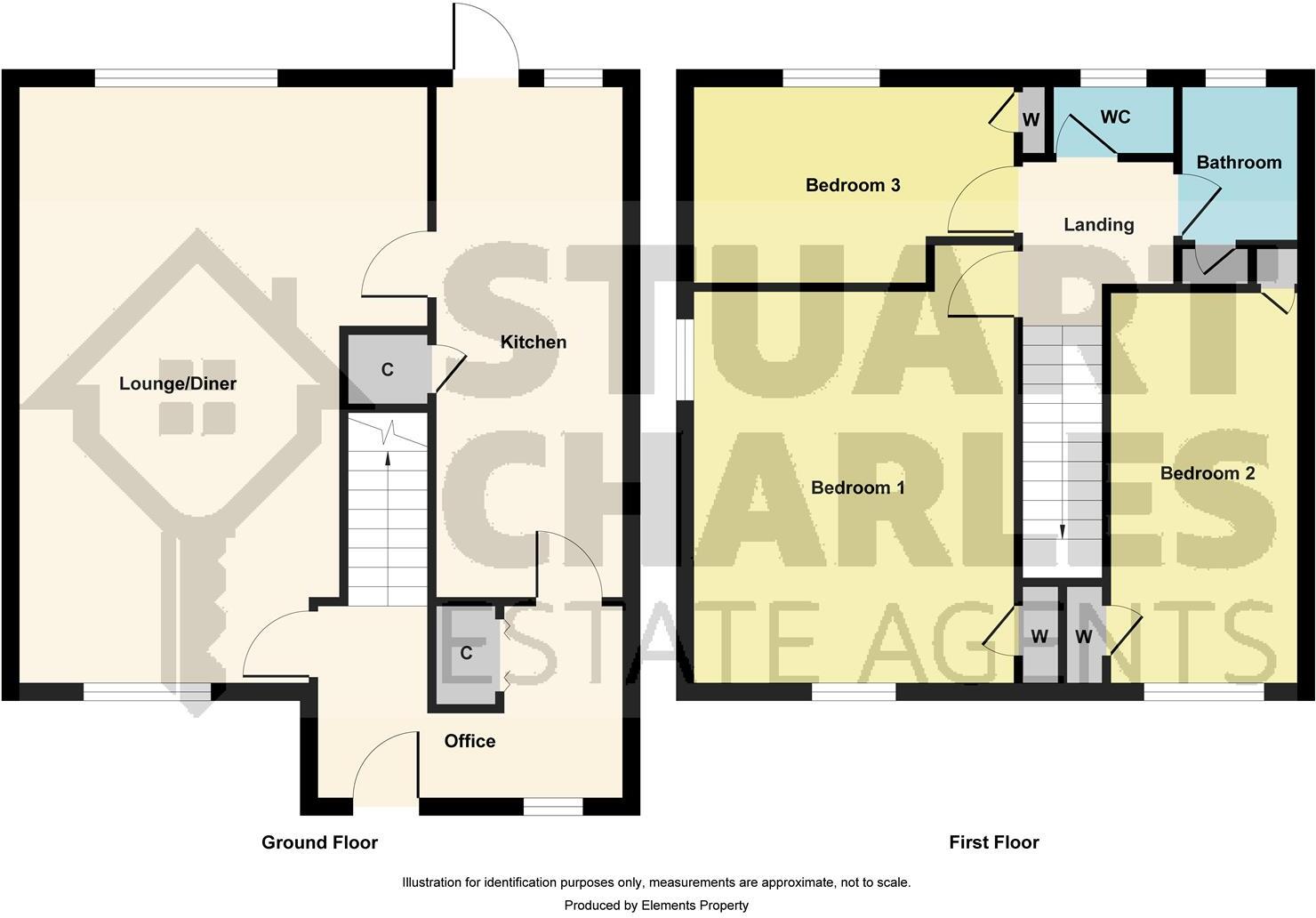 Grendon Avenue, Corby floorplan