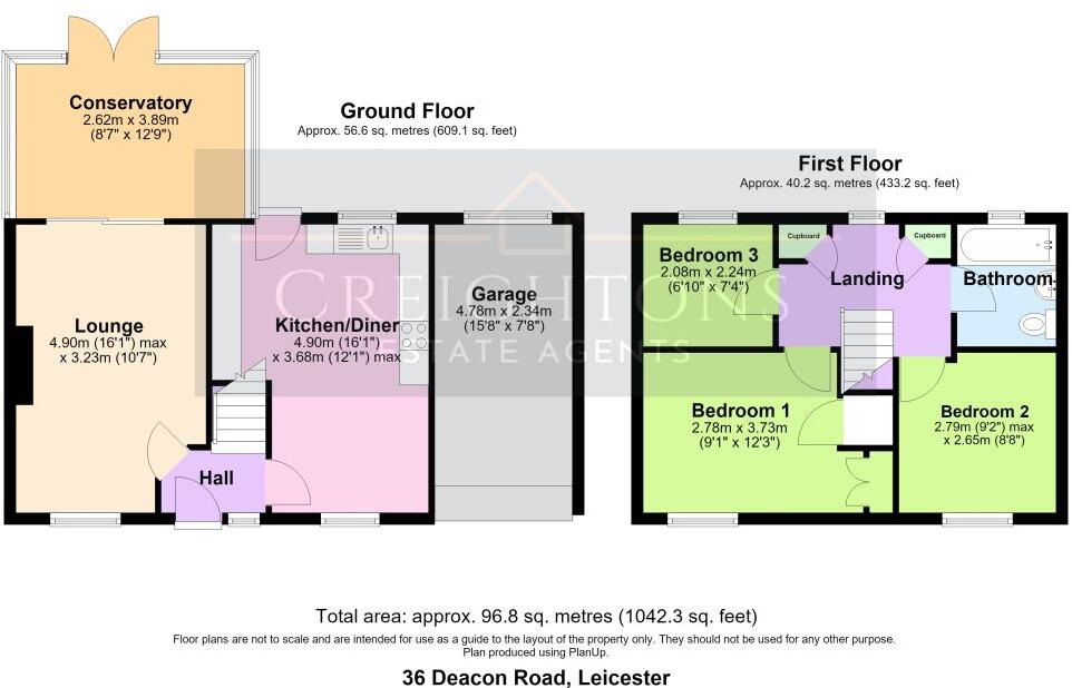 Deacon Road, Leicester floorplan
