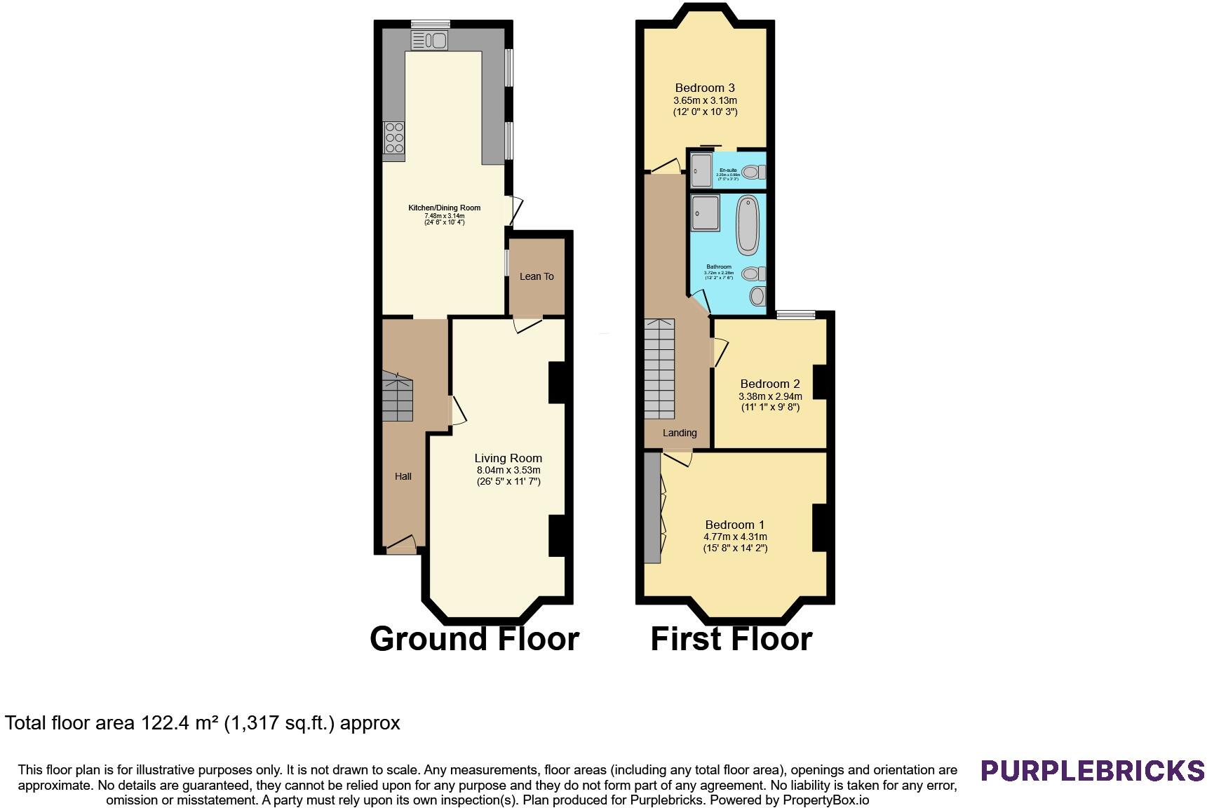 Edington Avenue, Cardiff, CF14 floorplan