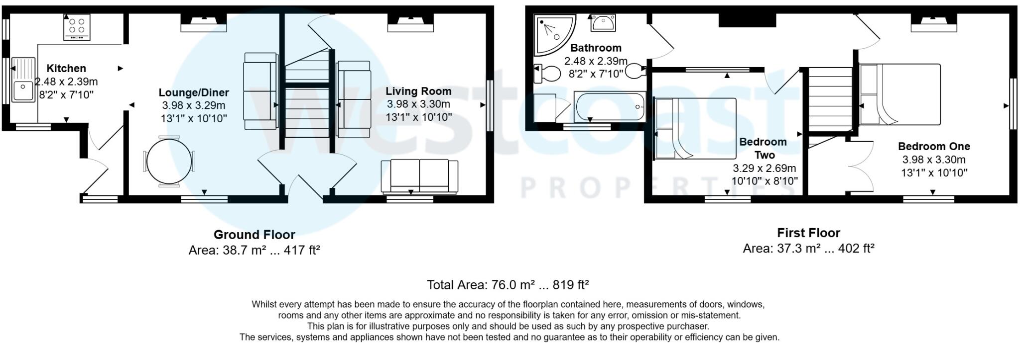 Newlands Hill, Portishead, Bristol, Somerset, BS20 floorplan
