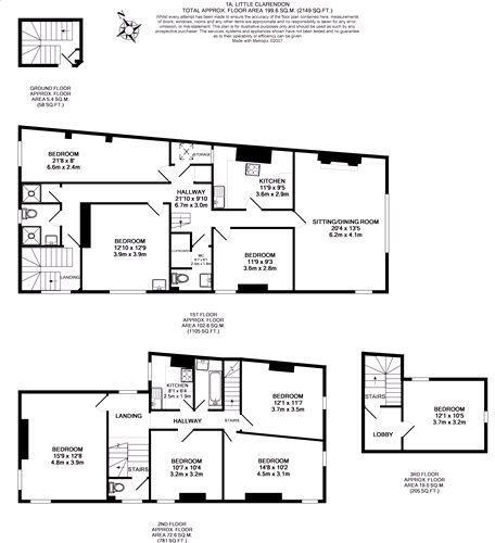 Little Clarendon Street, Oxford floorplan
