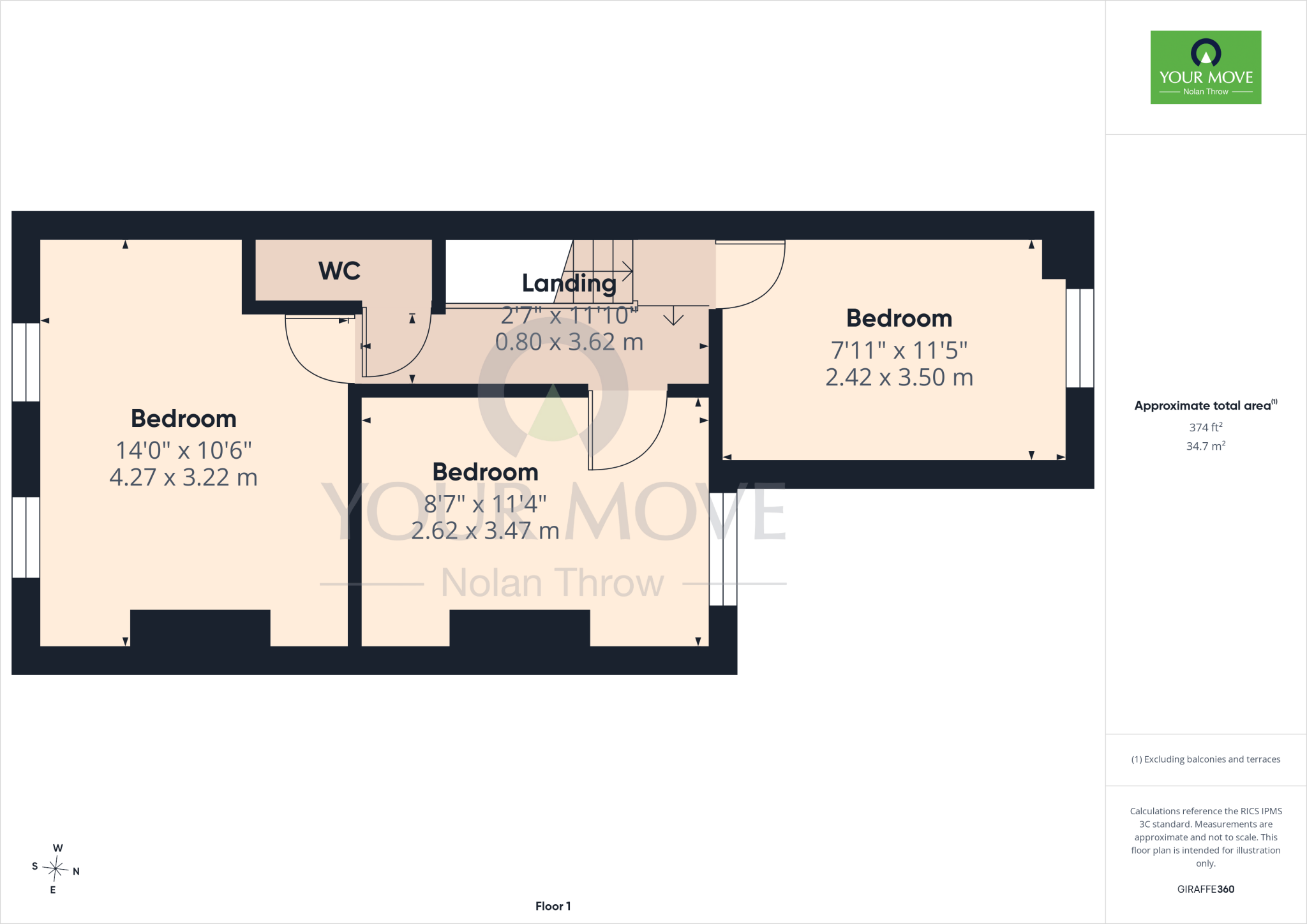 Euston Road, Far Cotton, Northampton, NN4 floorplan