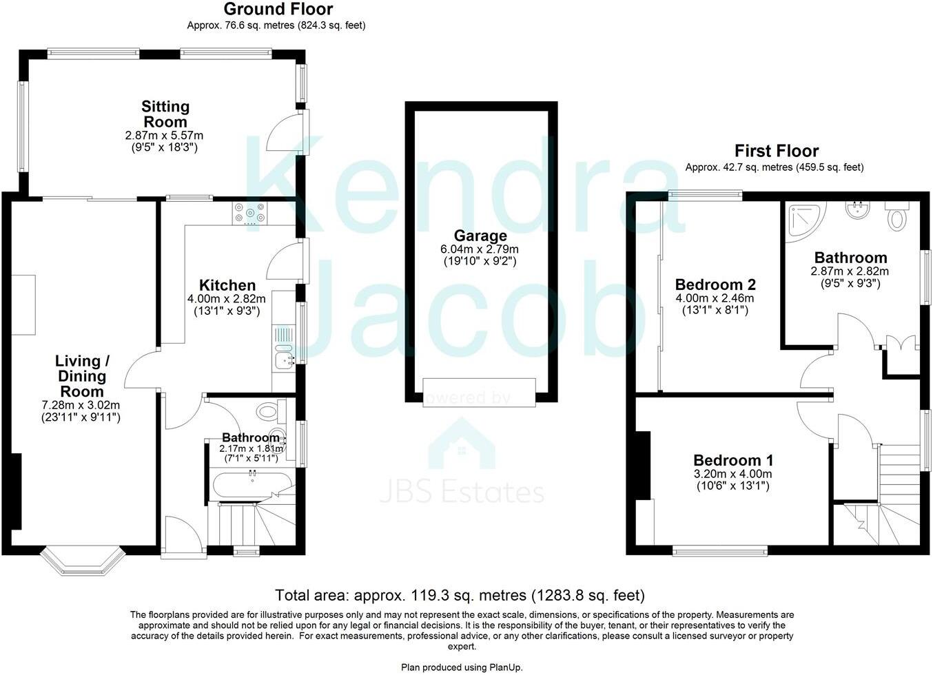 Mary Street, Rhodesia floorplan