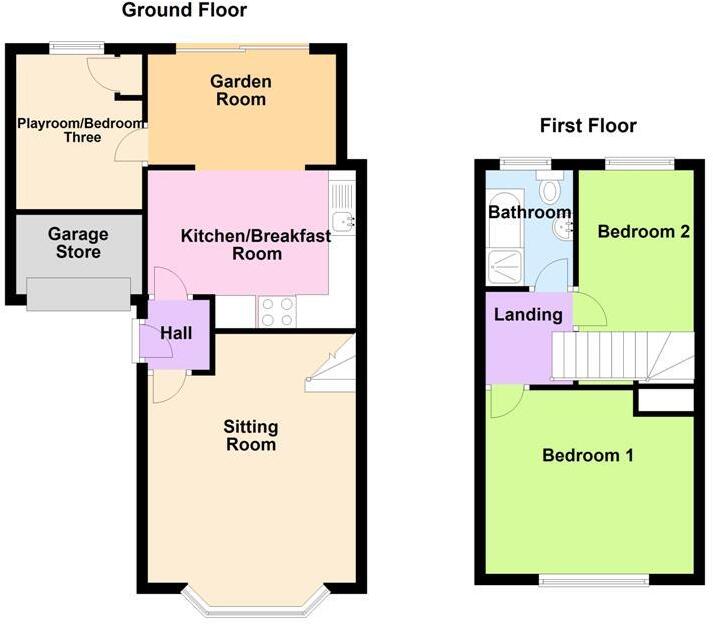 Digby Road, Evesham floorplan