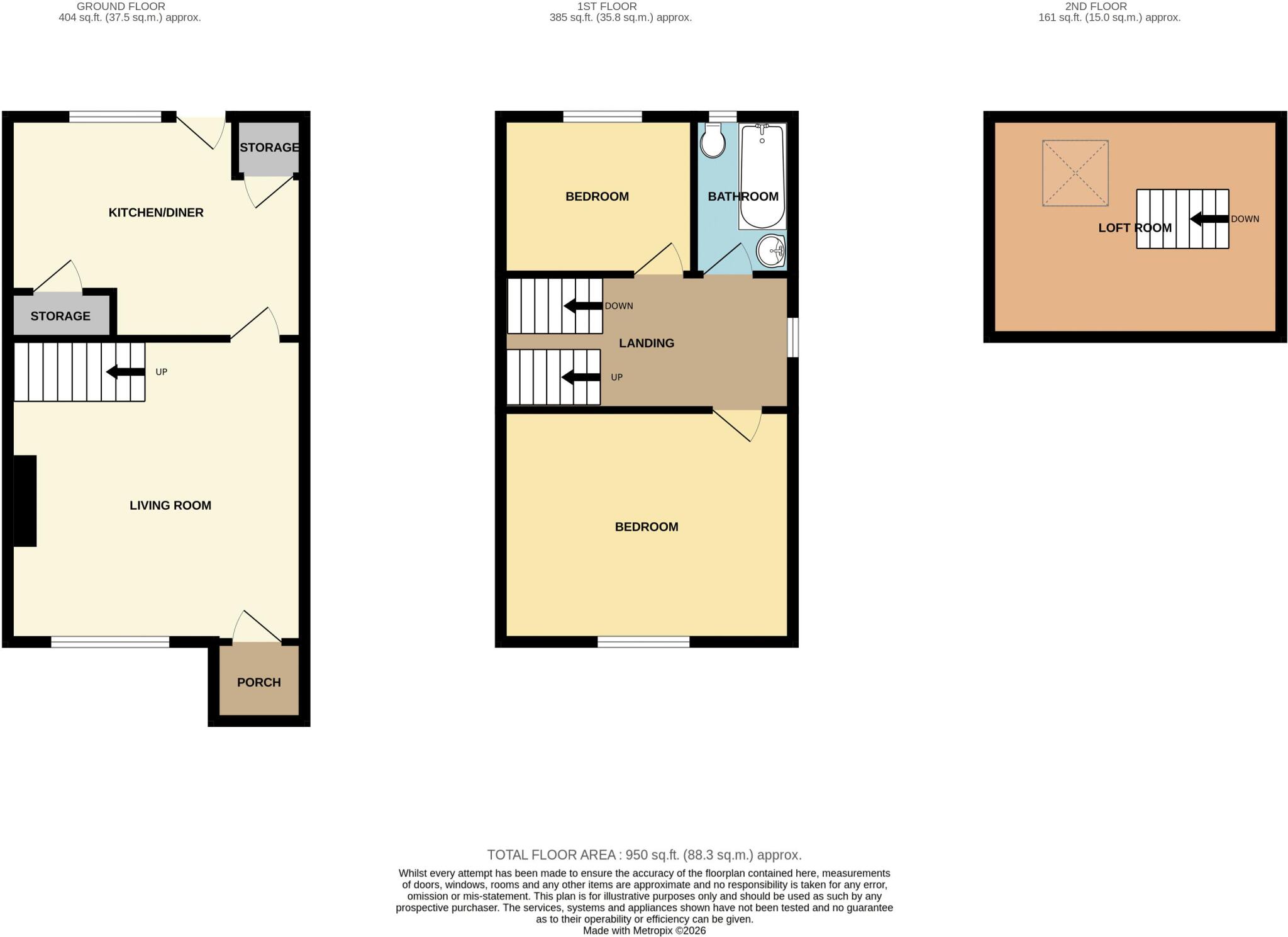 Harrycroft Road, Woodley floorplan