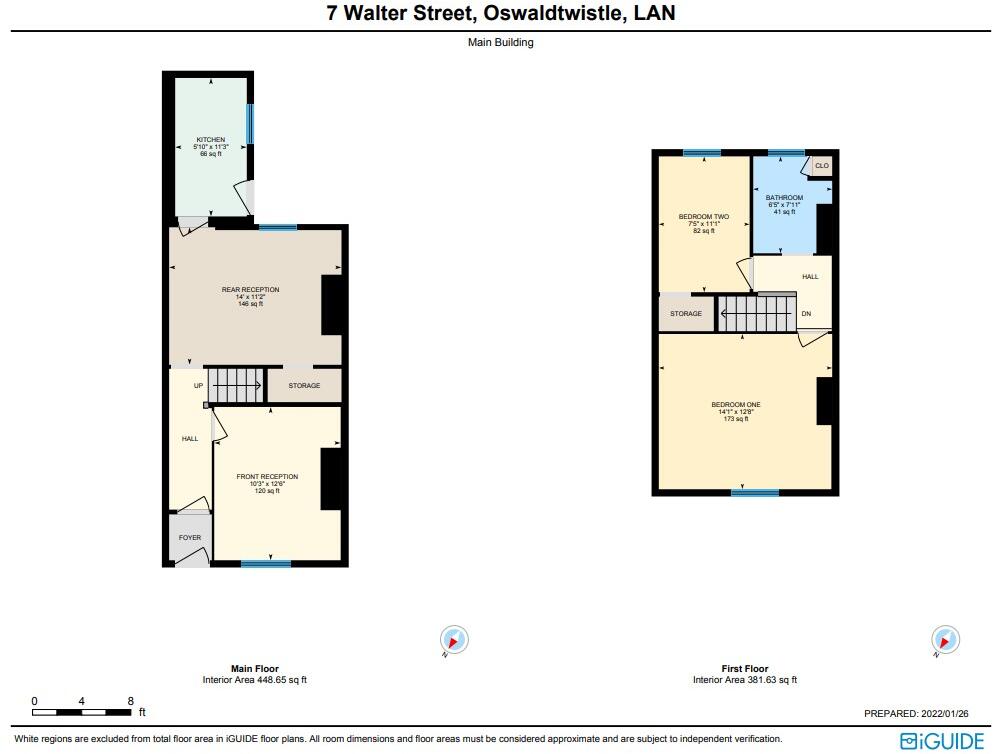 Walter Street, Oswaldtwistle, Accrington, Lancashire, BB5 floorplan