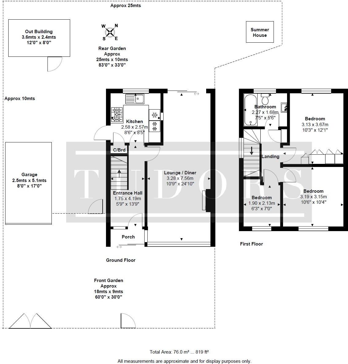 Dunstable Road, West Molesey, KT8 floorplan