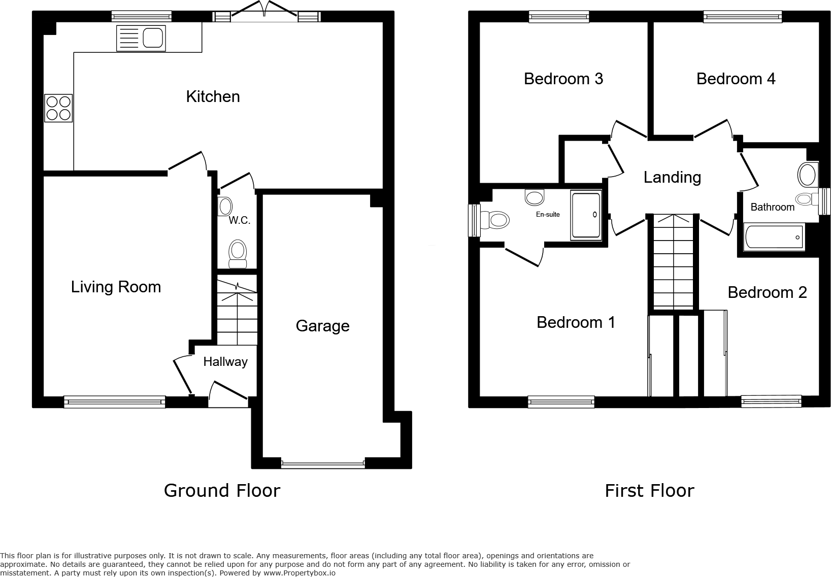 Cae Onnen, Wrexham, LL11 floorplan