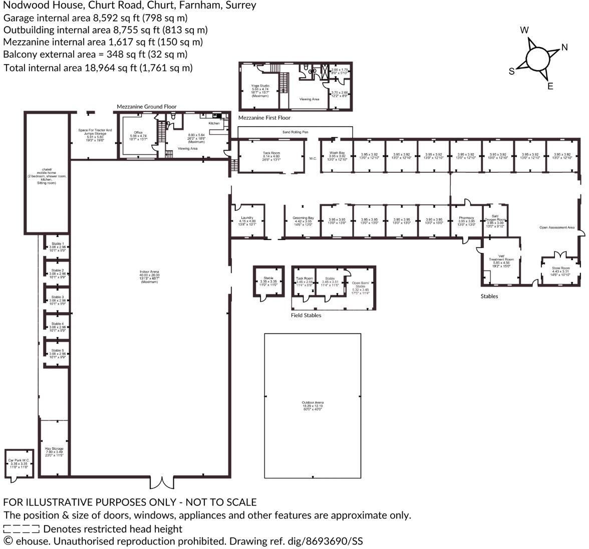 Churt Road, Churt, Farnham, Surrey floorplan