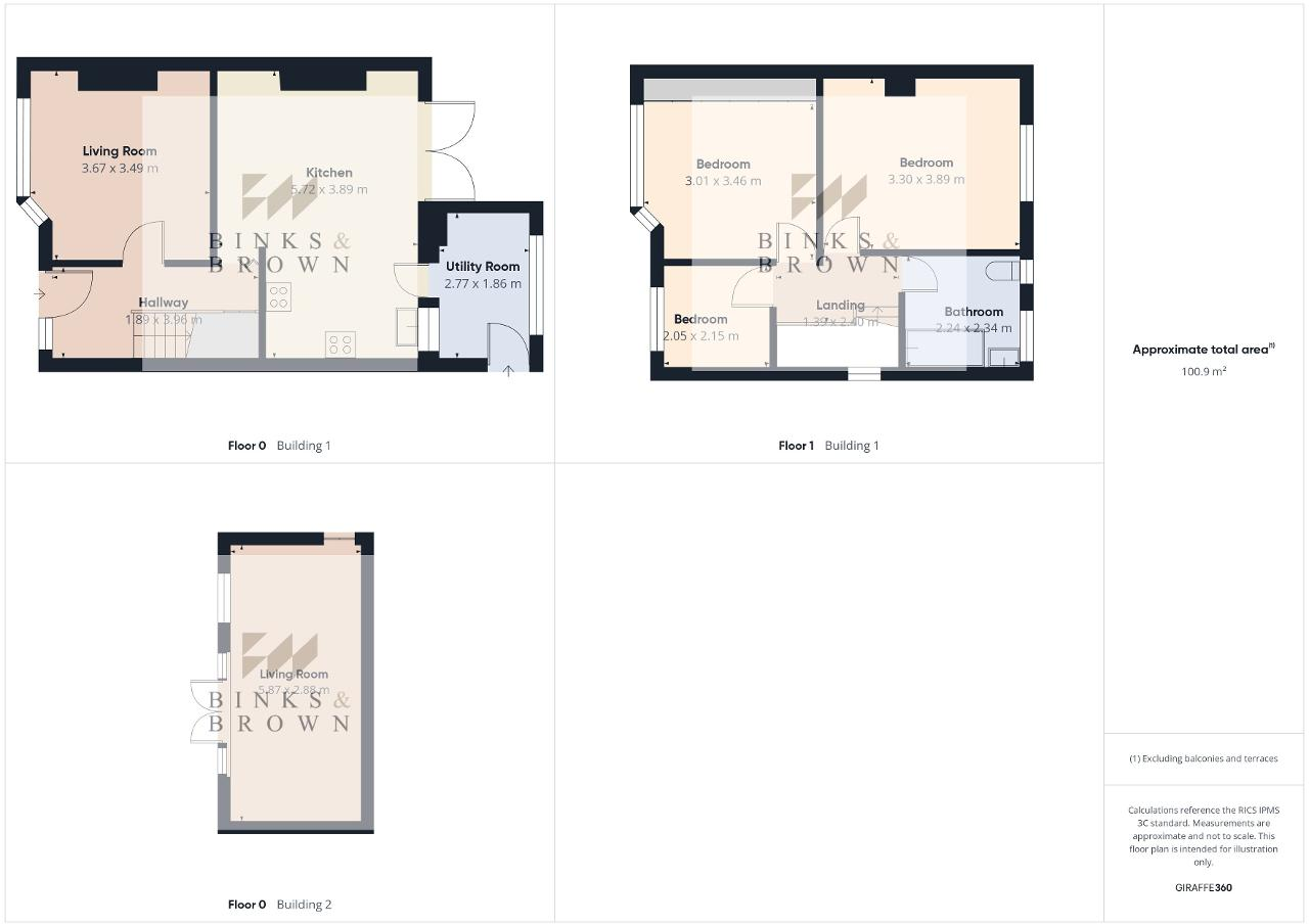 Woodbrooke Way, Corringham, Essex, SS17 9DP floorplan