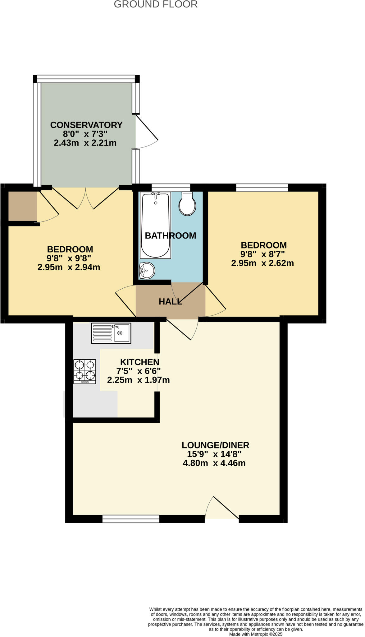 St. Aidans Road, Bristol, BS5 floorplan
