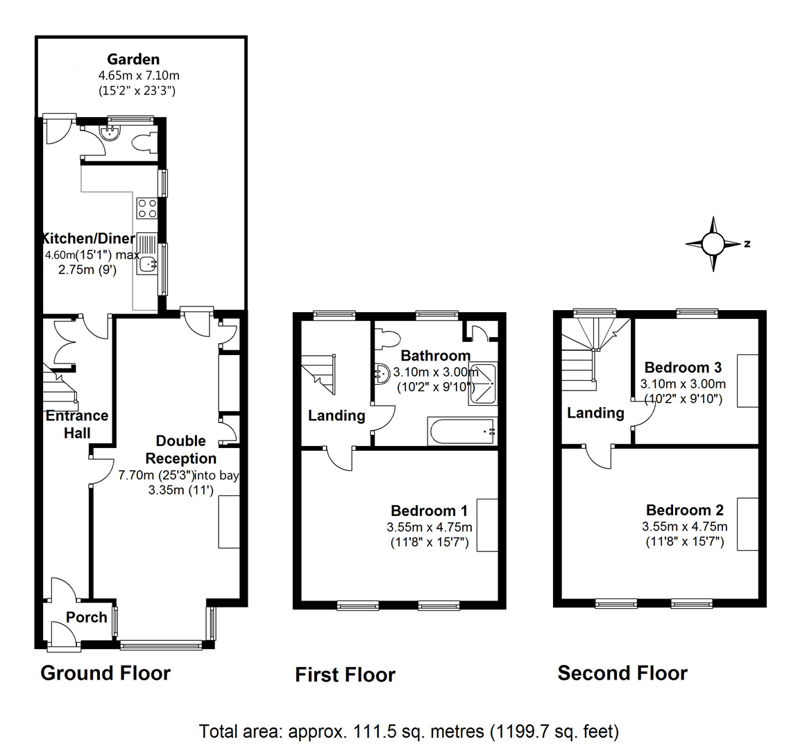 Montpelier Road, Peckham floorplan