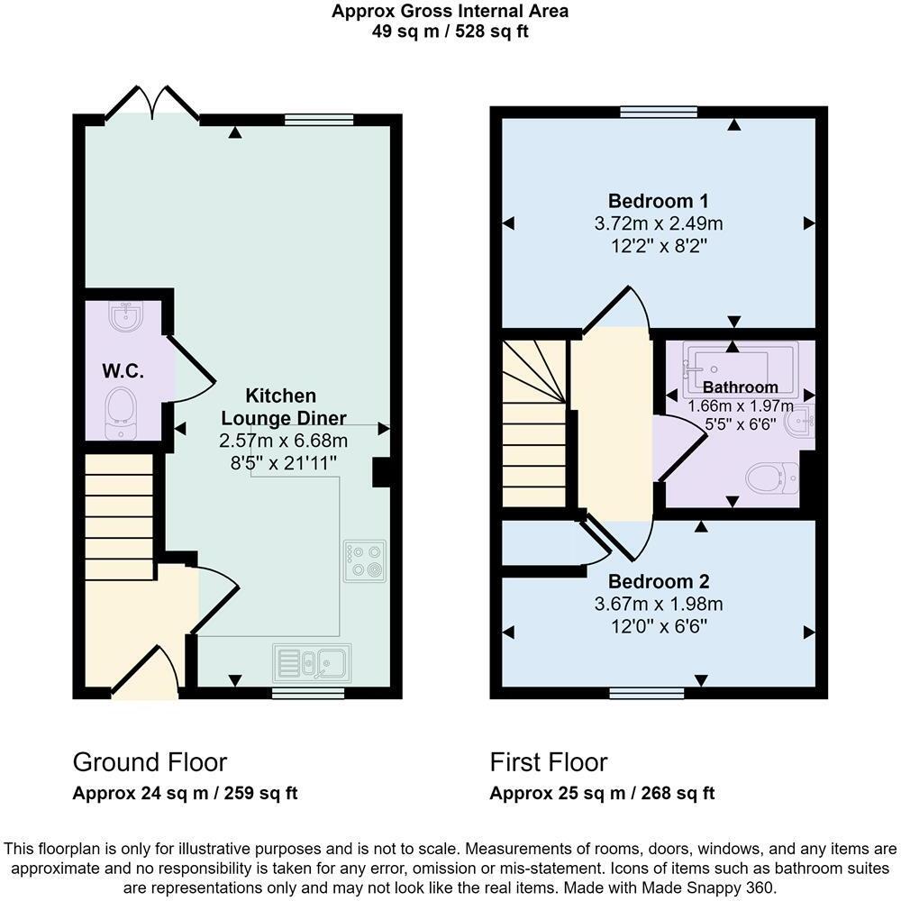 Uttoxeter Way, Towcester floorplan