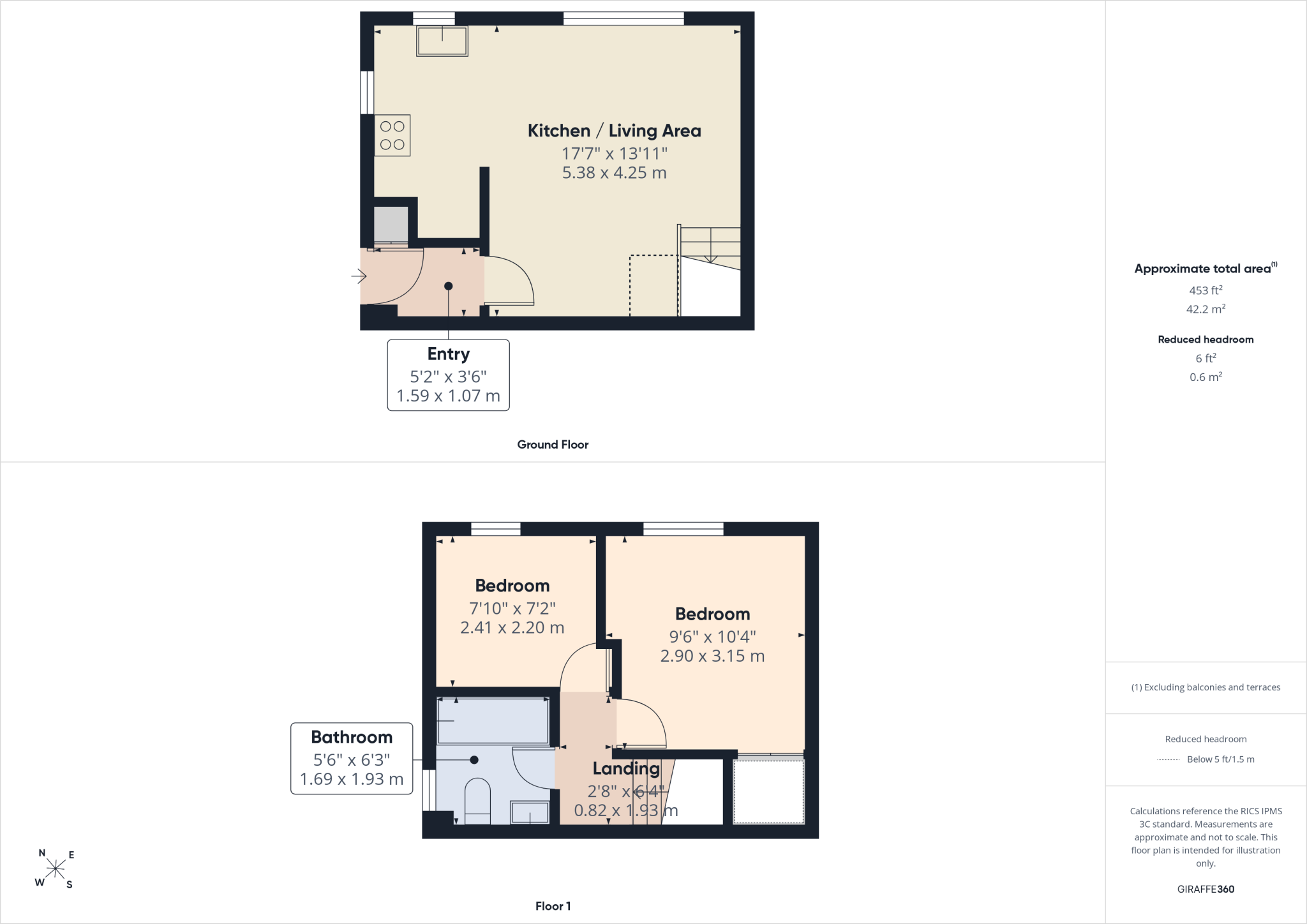 The Dell, East Grinstead, West Sussex, RH19 floorplan