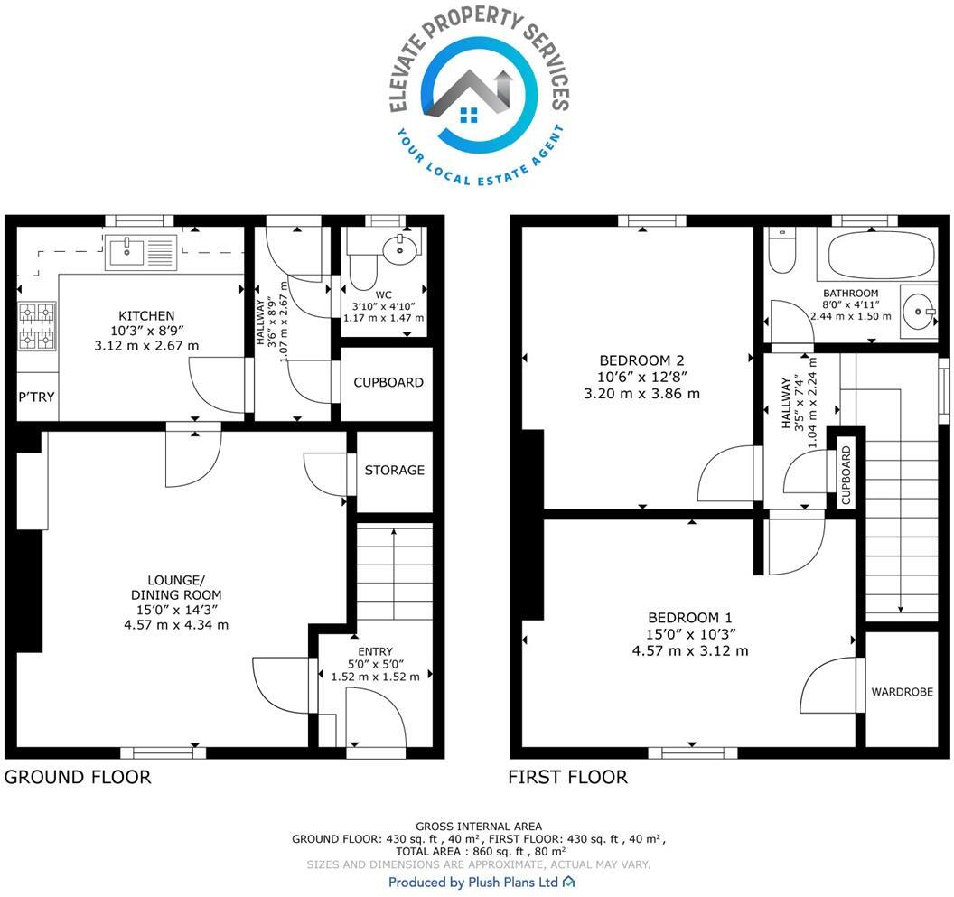 Hill Street, Kilmarnock floorplan