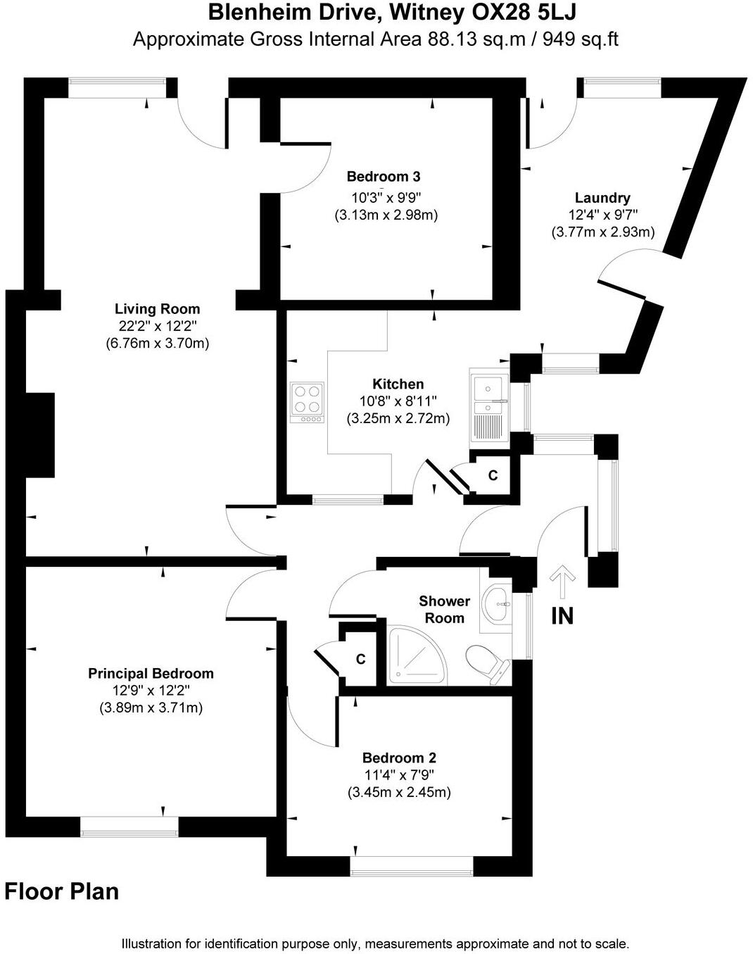 Blenheim Drive, Witney, OX28 floorplan
