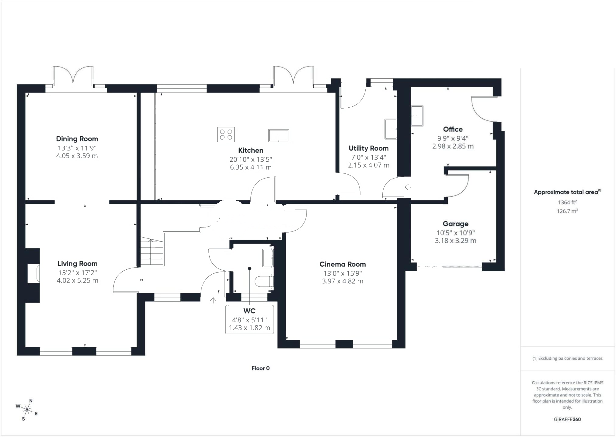 Private Gated Retreat, Dunmore Road, Little Sutton, CH66  floorplan
