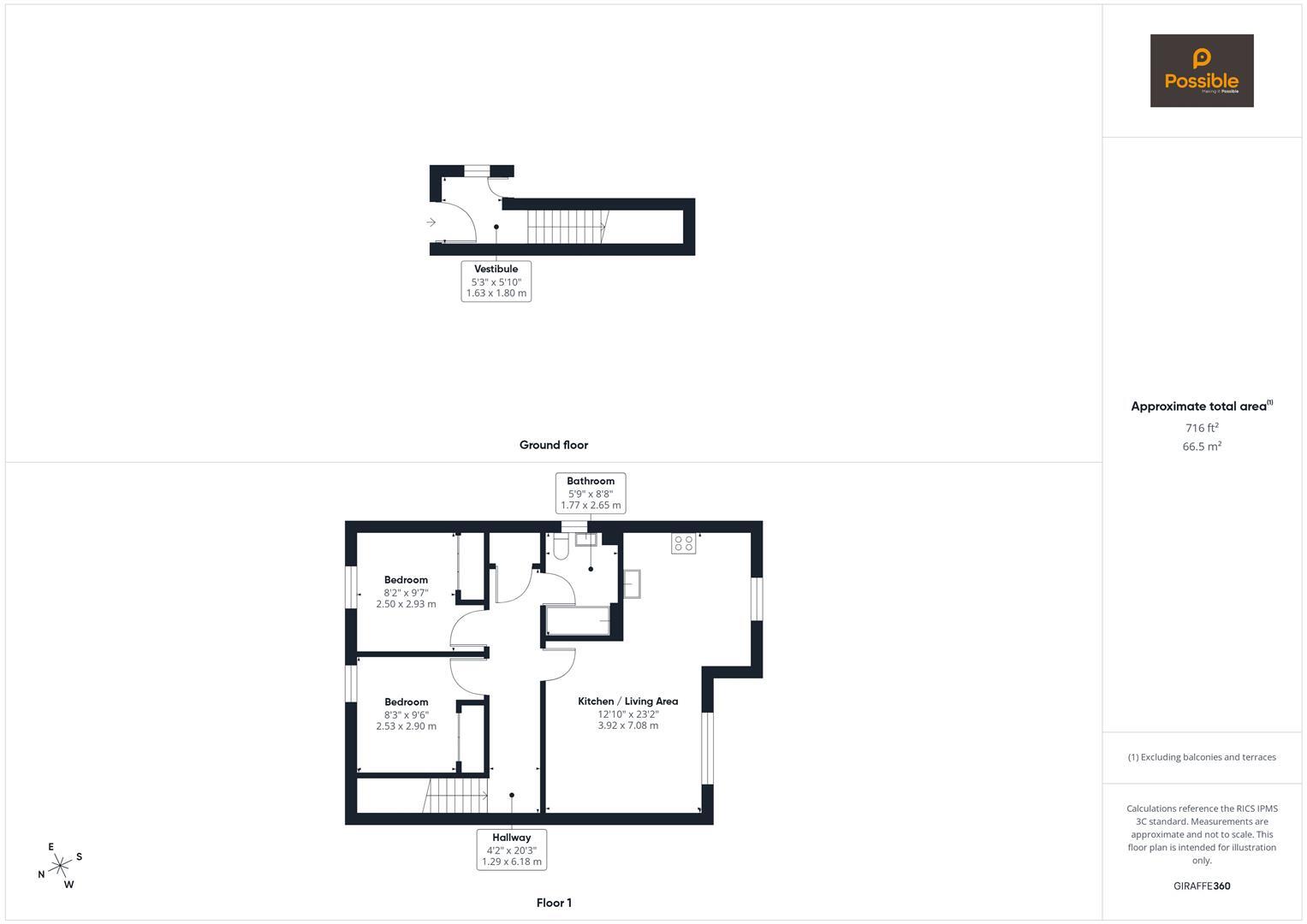 21 Croll Gardens, Perth, PH1 0AD floorplan