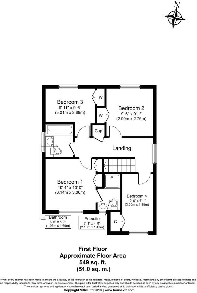 Brindle Park Drive, Castleford, West Yorkshire, WF10 floorplan