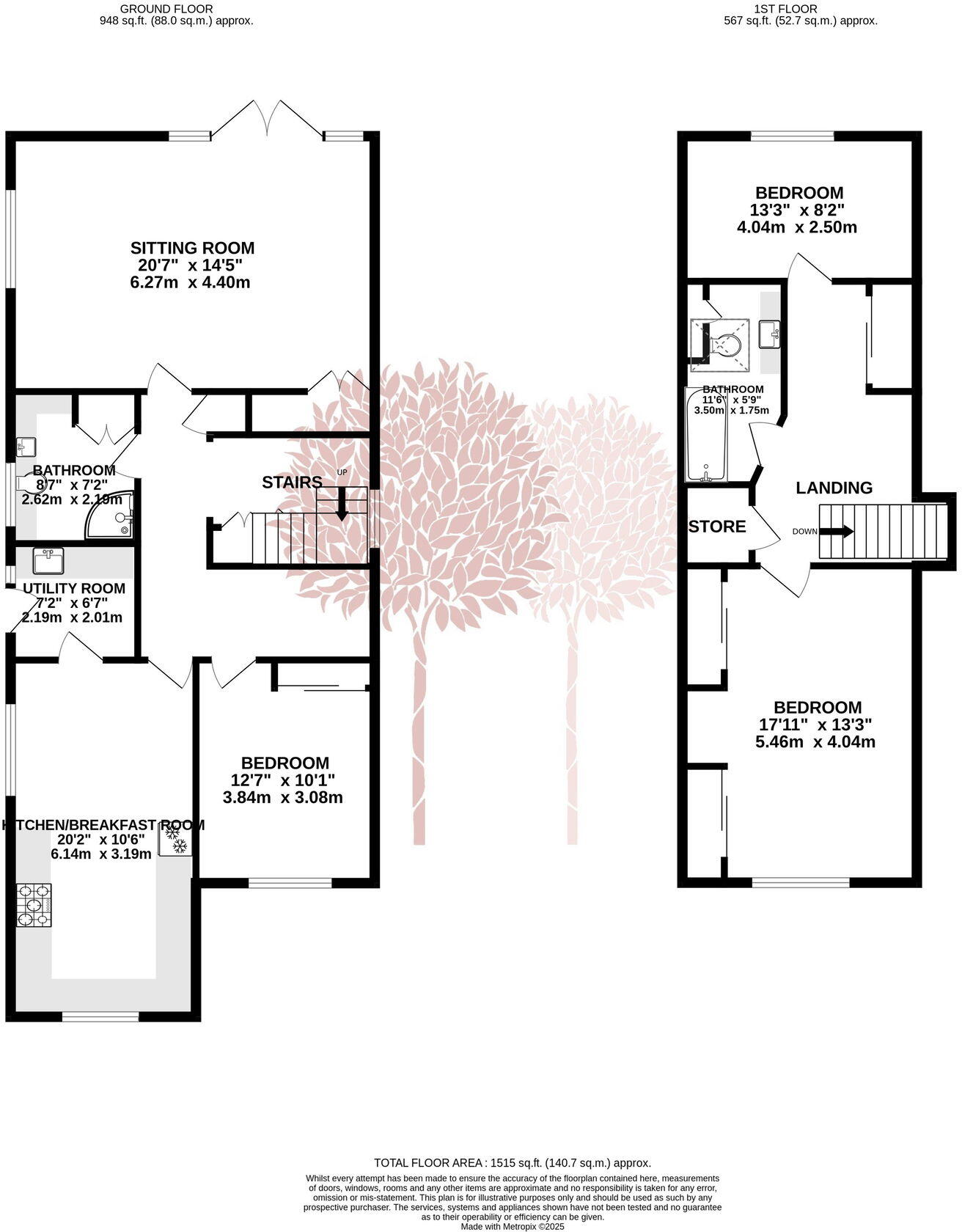 Mendip Road, Yatton floorplan