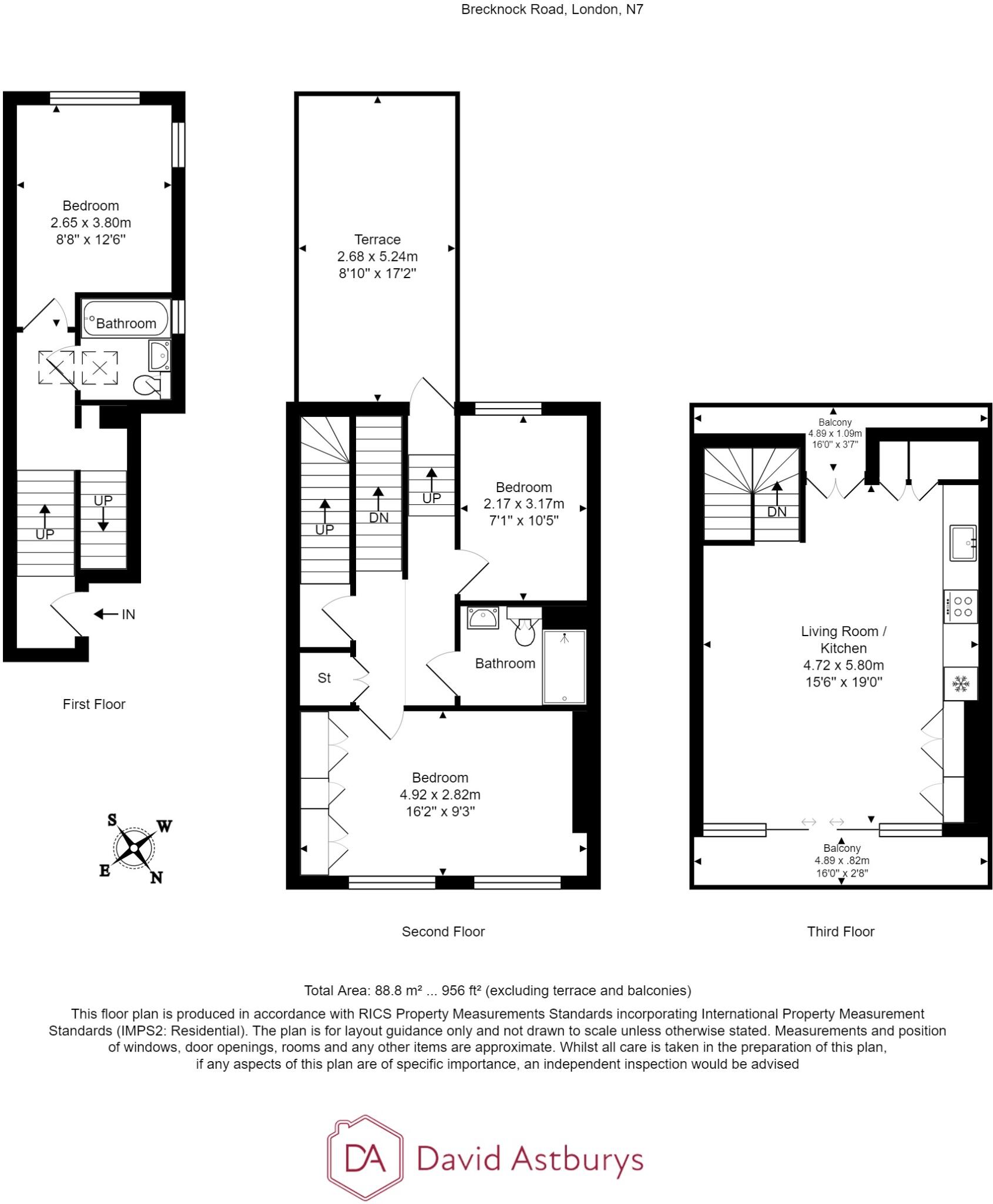 Brecknock Road, Tufnell Park, London, N7 floorplan