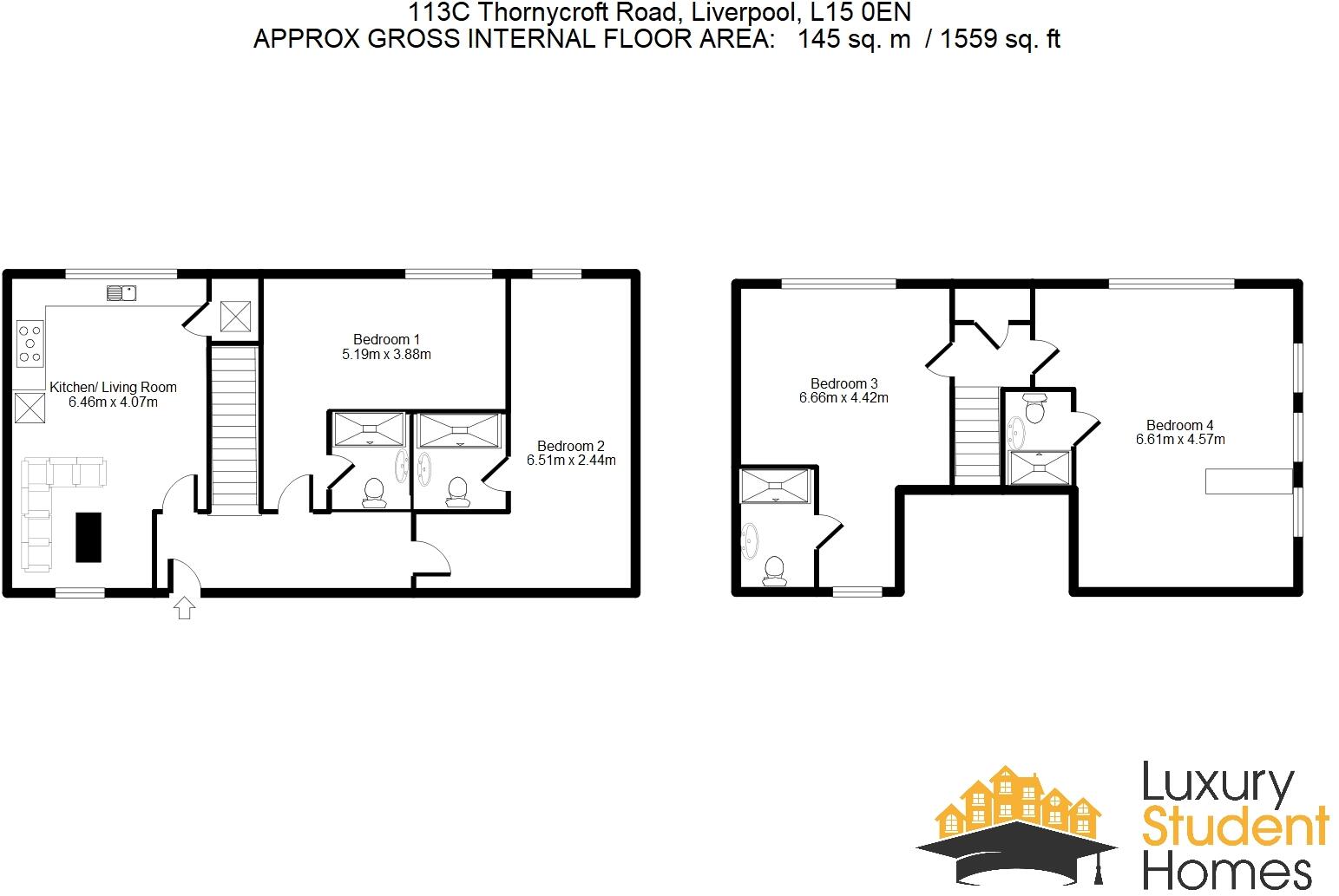 Thornycroft Road, Liverpool floorplan
