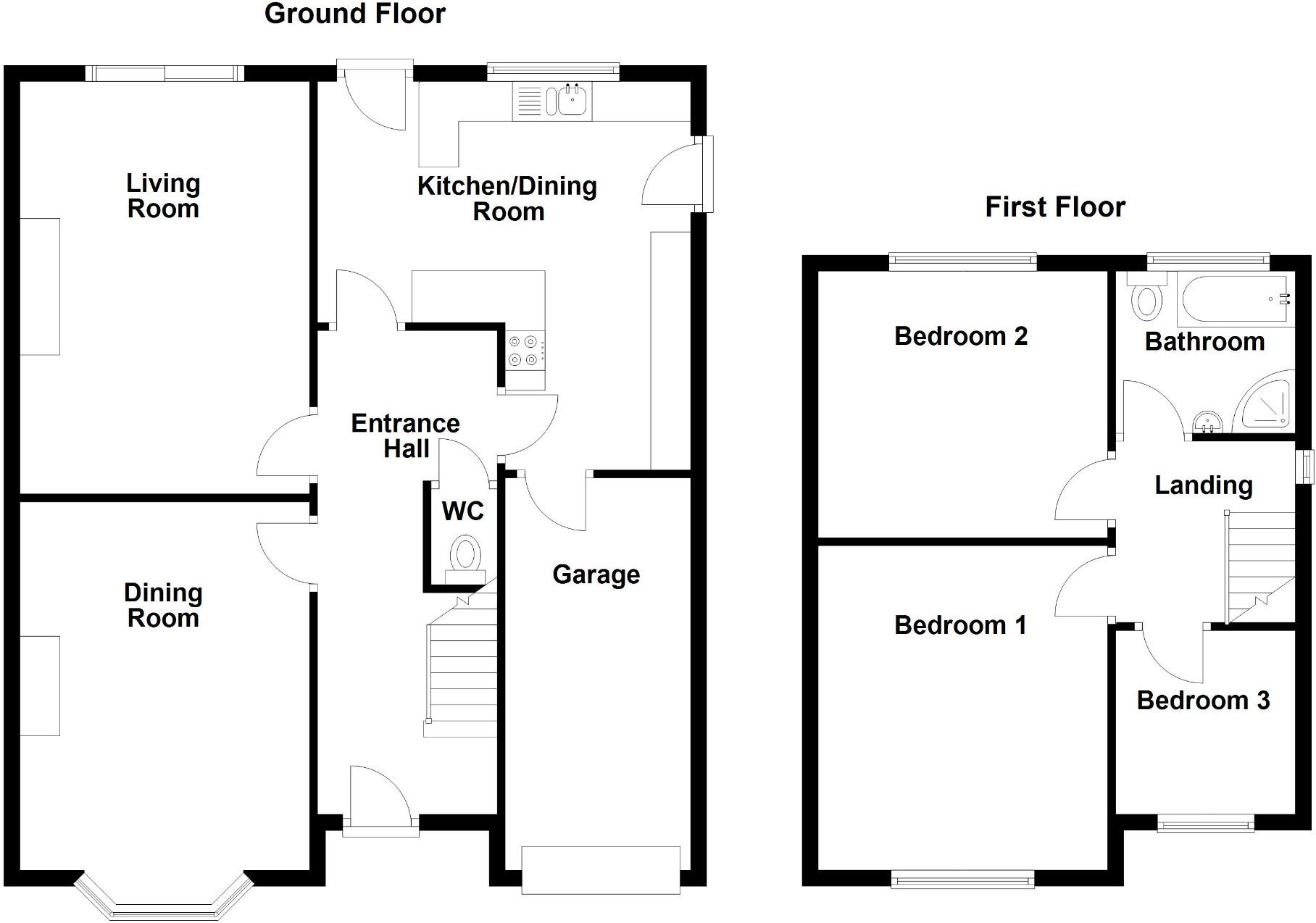 Rivington Avenue, Adlington, PR6 floorplan