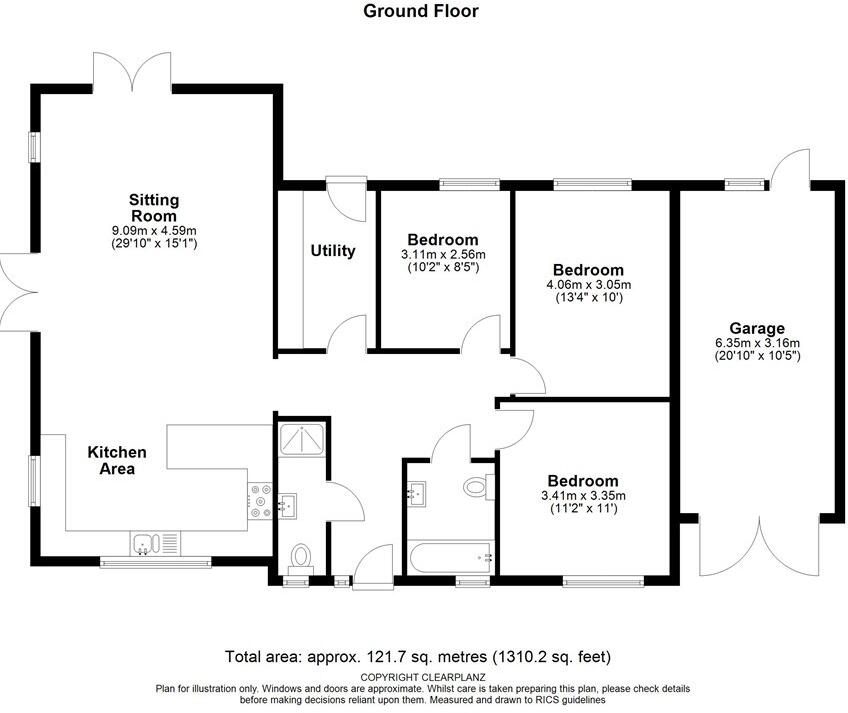 Woodhouse, SP11 floorplan