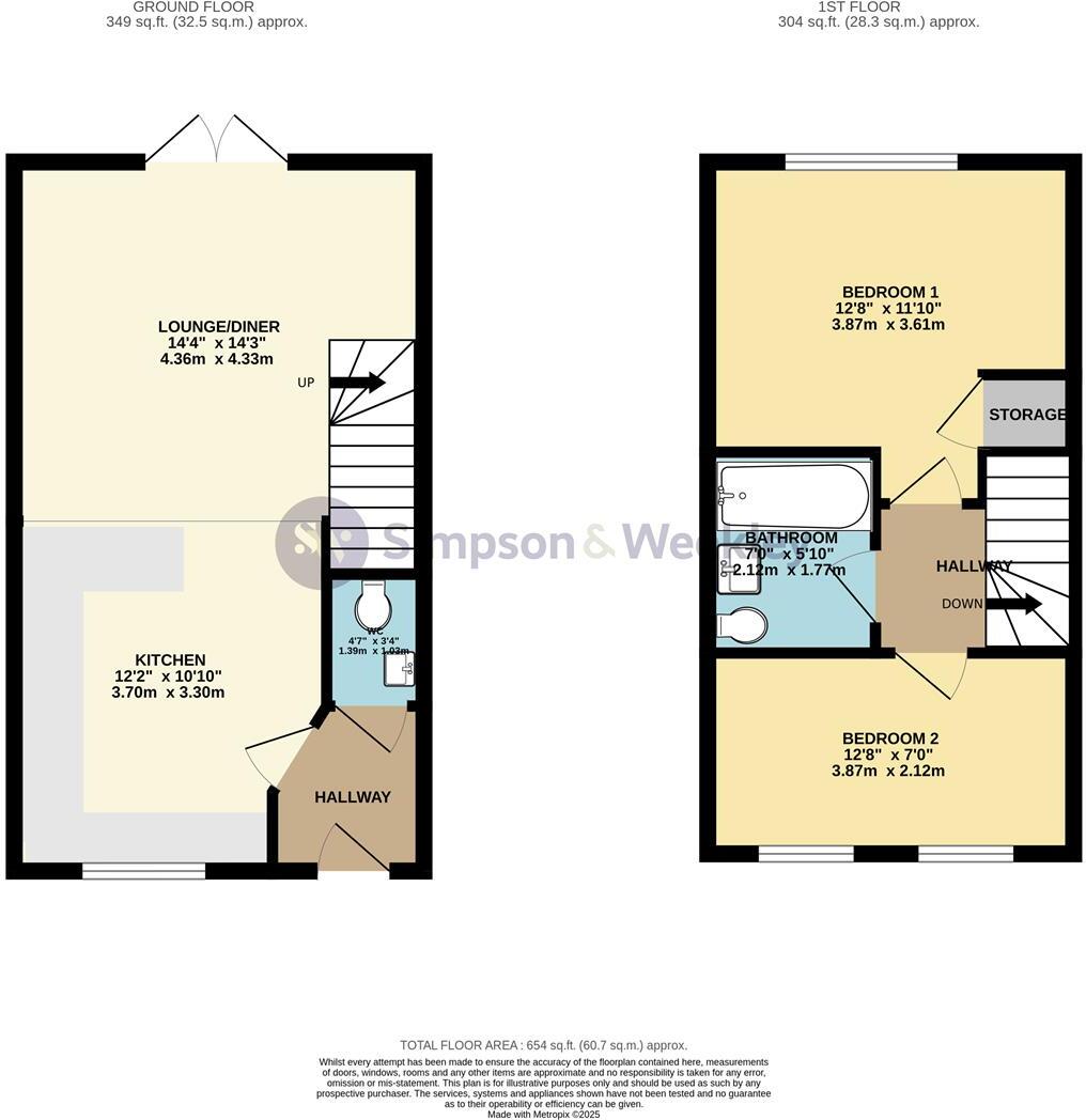 NN8 Mostyn Street, Wellingborough floorplan