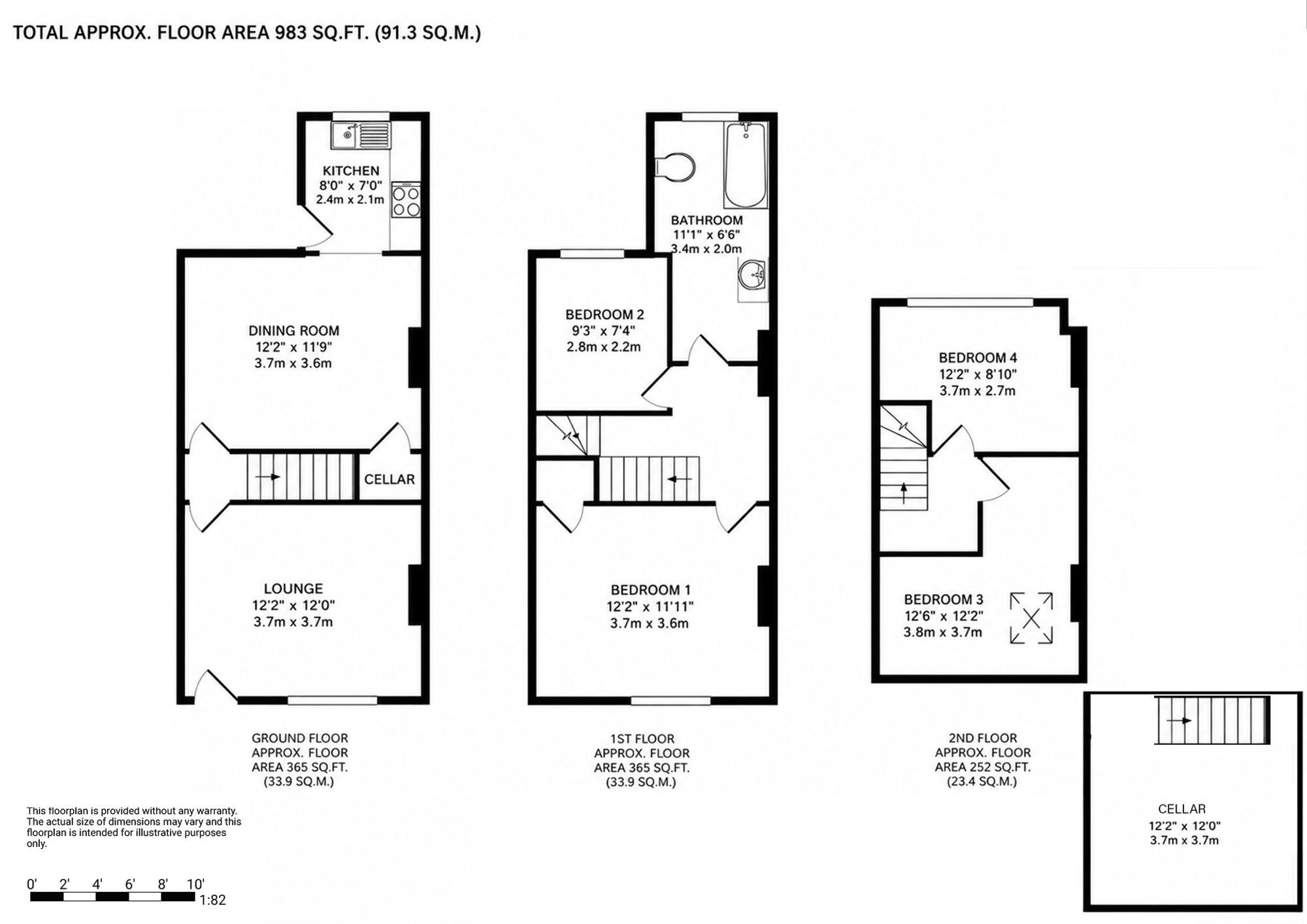 Neill Road, Sheffield, S11 floorplan