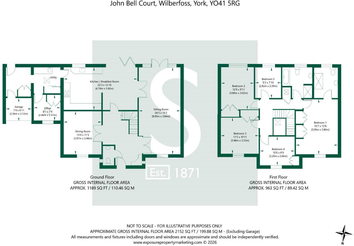 John Bell Court, Wilberfoss, York floorplan