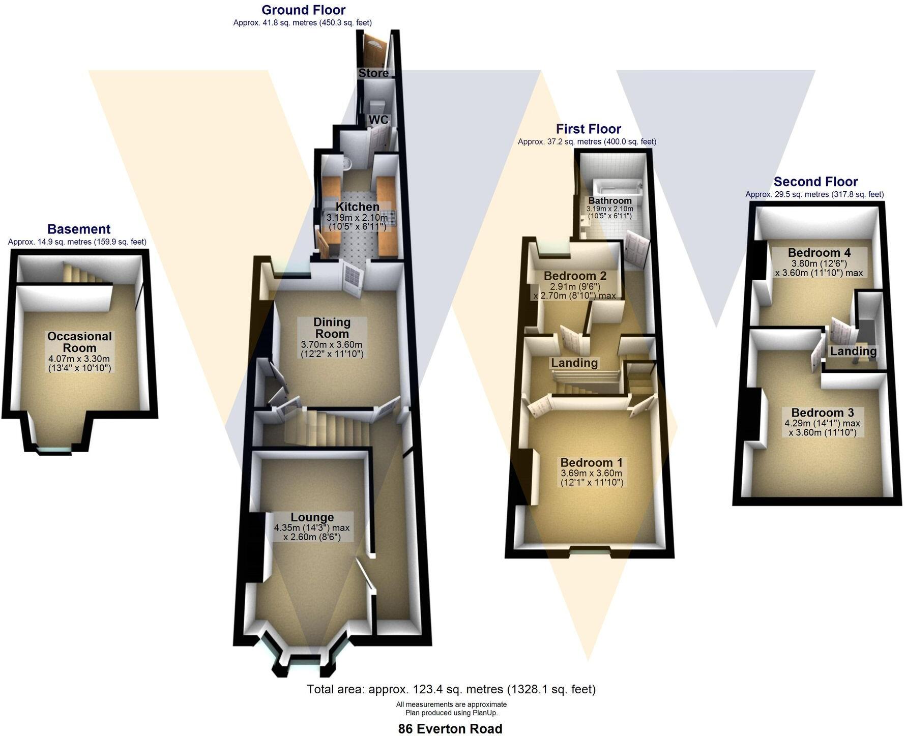 Everton Road, Endcliffe, S11 floorplan