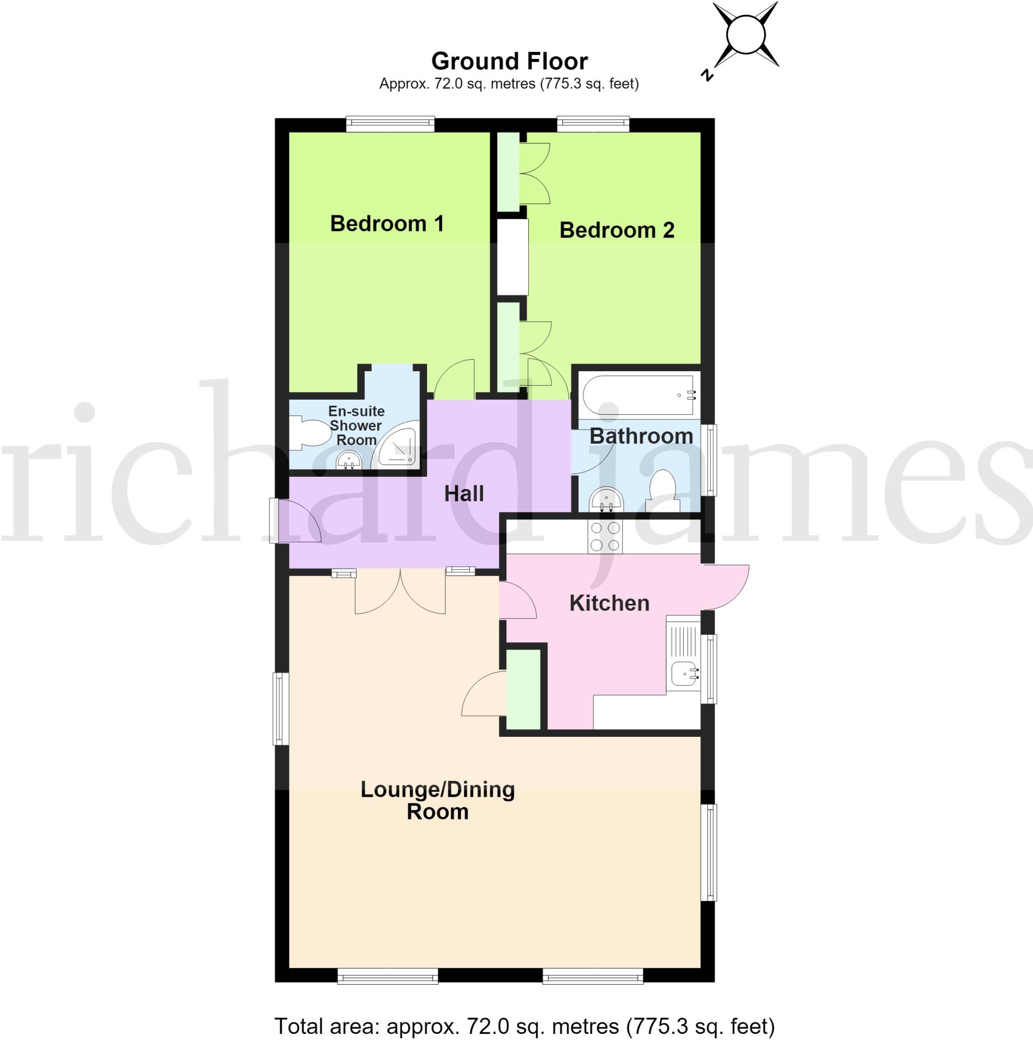 Bedford Road, Rushden floorplan