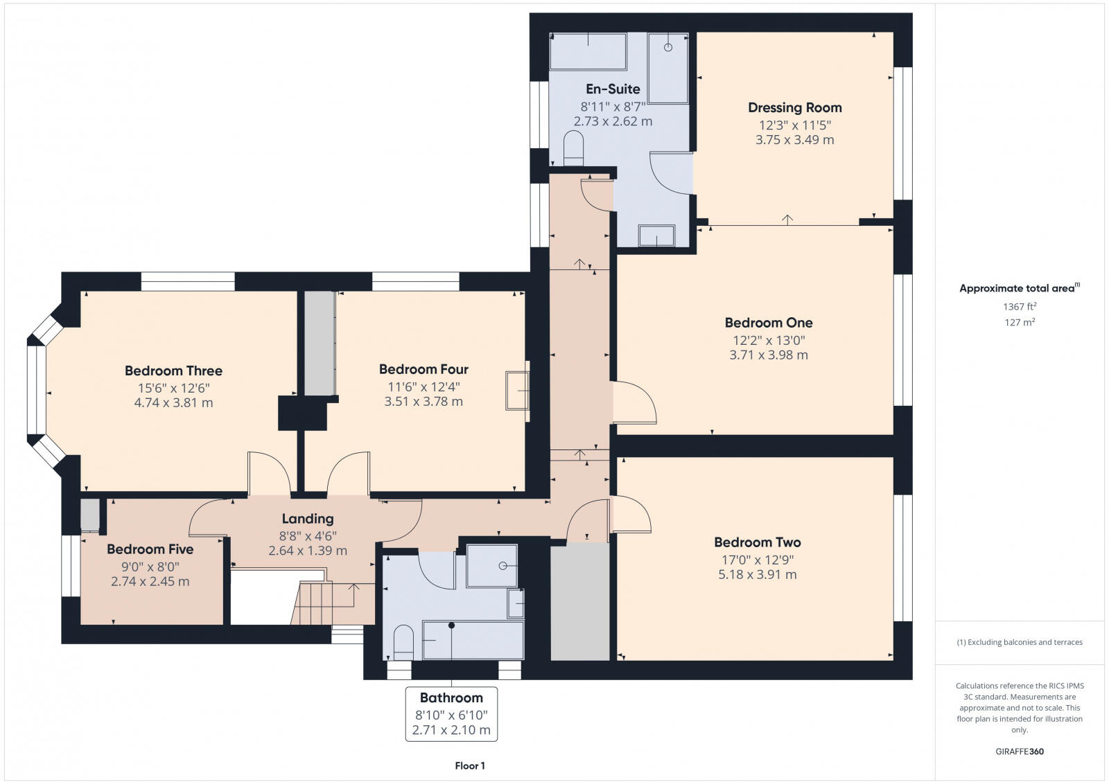 6, Wold View Road South, Driffield, YO25 6RR floorplan