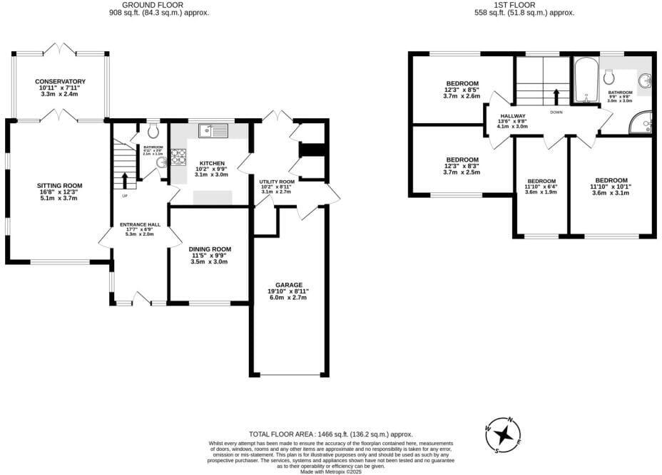 4, Falconers Park, Sawbridgeworth, CM21 floorplan