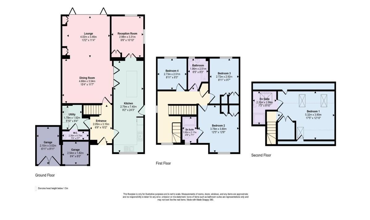 Oaks Mead, Verwood, BH31 6LJ floorplan