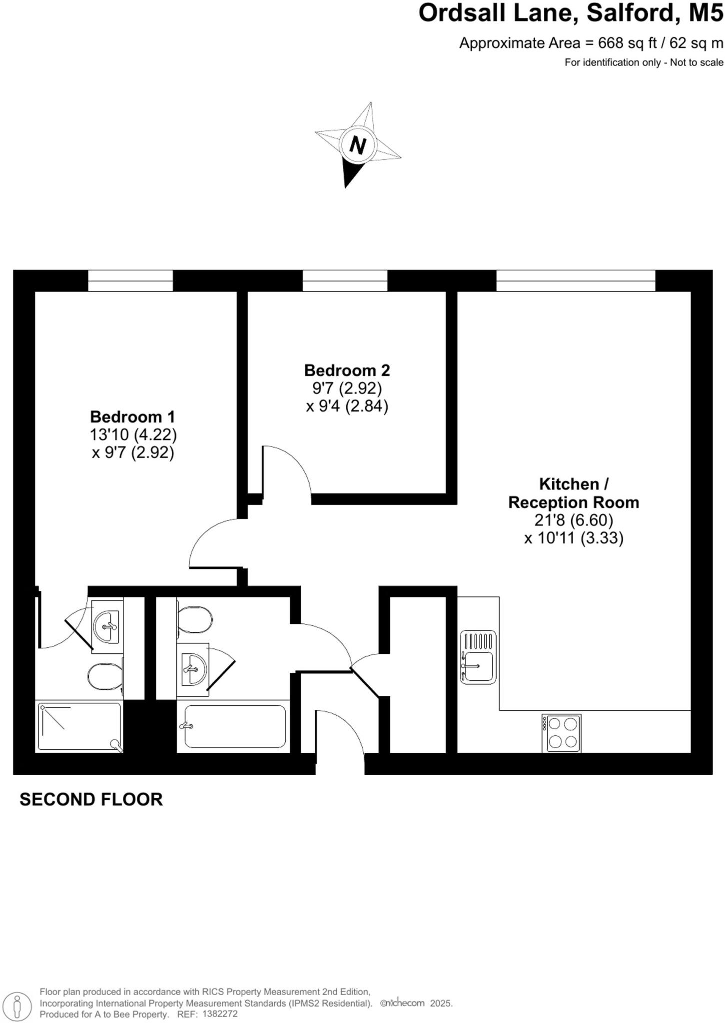 321 Ordsall Lane, Salford, M5 floorplan