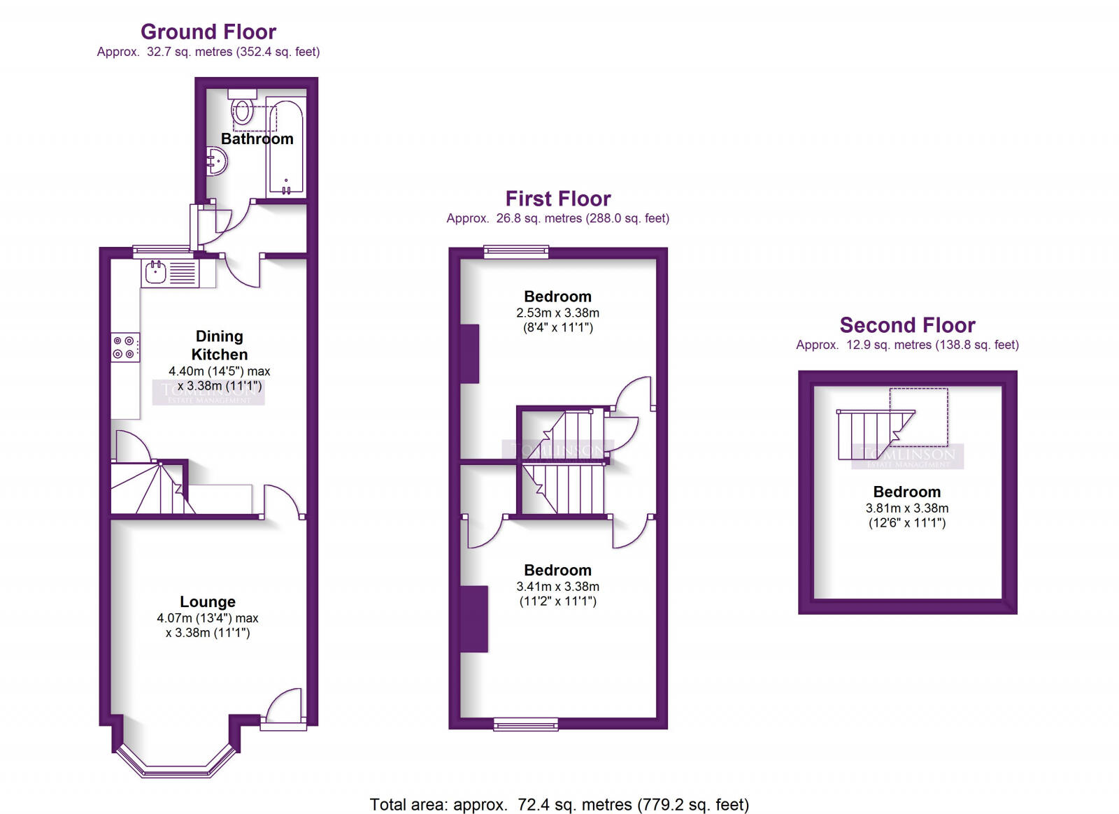Cecil Street, Lenton, Nottingham, NG7 1GZ floorplan