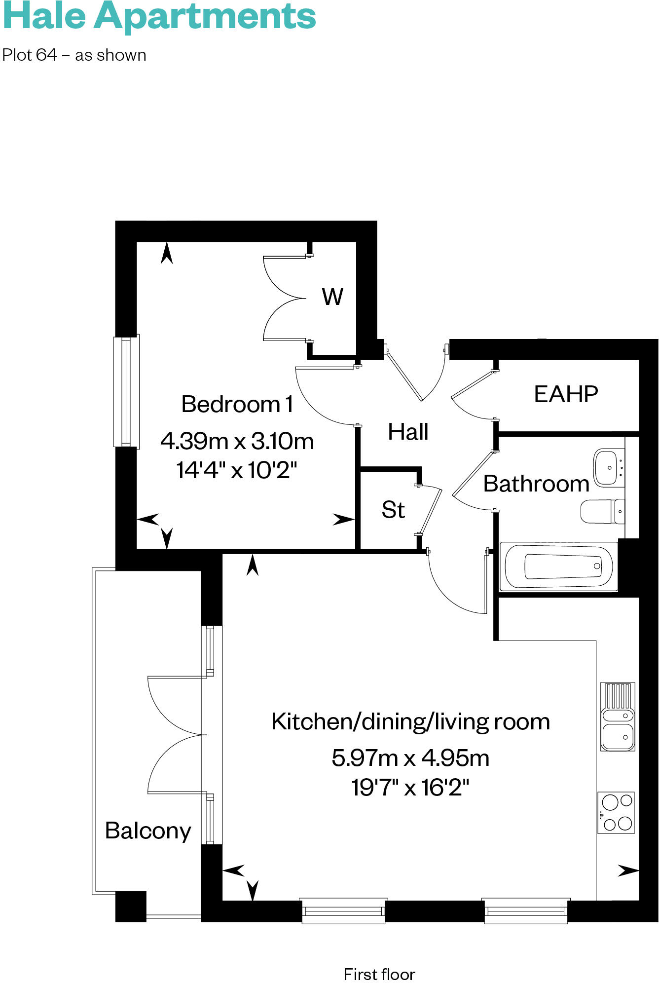 1 Kendale Road
Waterbridge
Cambridge
CB25 9QS floorplan
