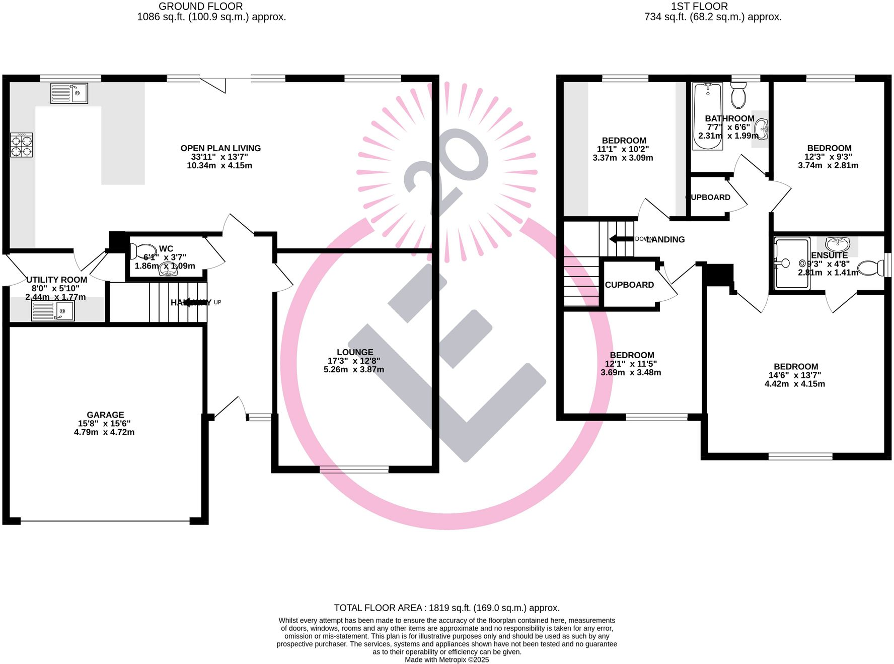 Nairn Road, Lancaster, LA1 floorplan
