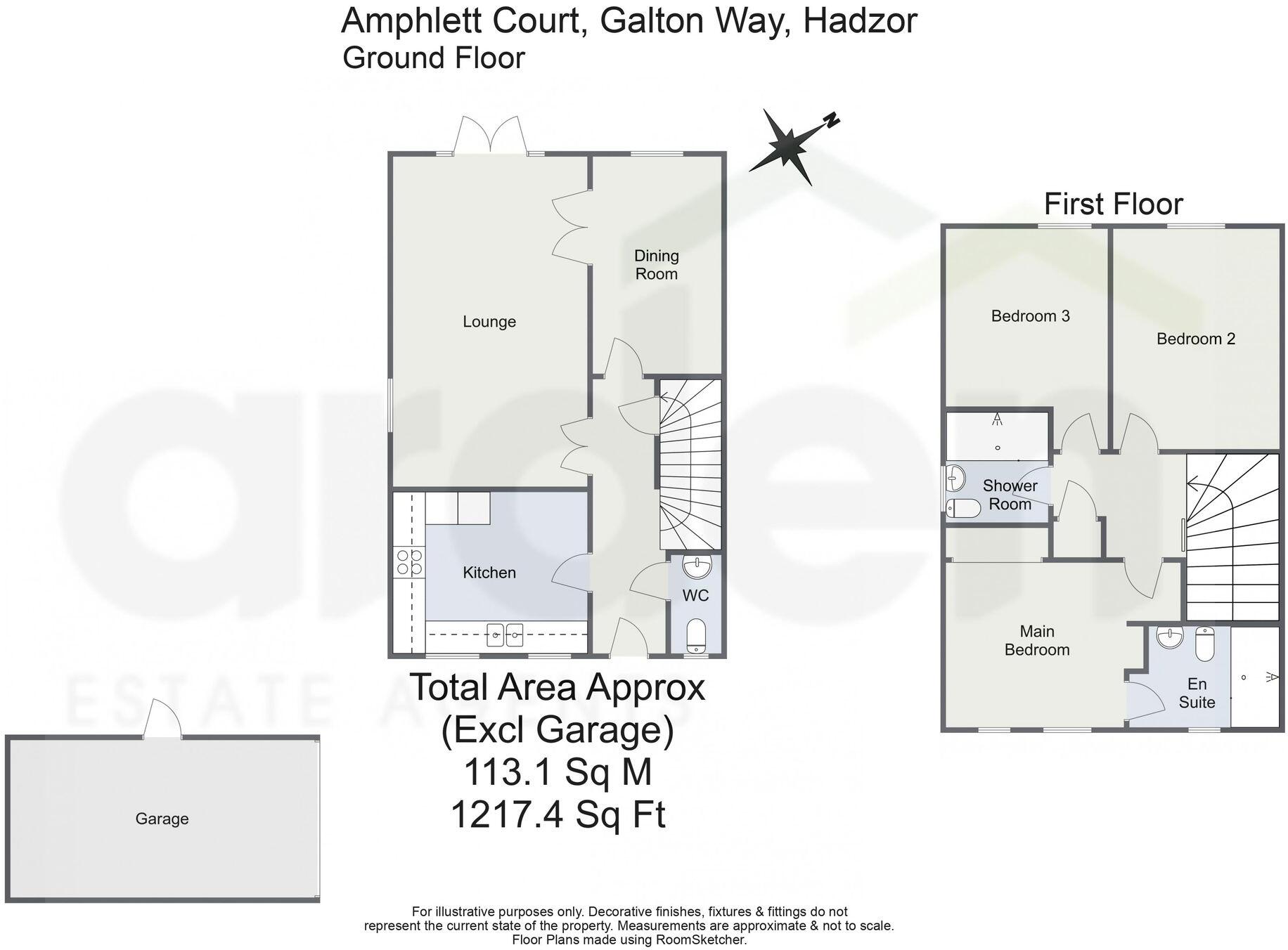 Galton Way, Hadzor, WR9 floorplan
