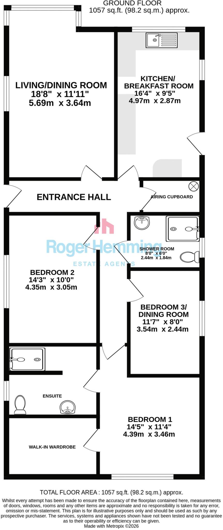 Tower Way, Honiton floorplan