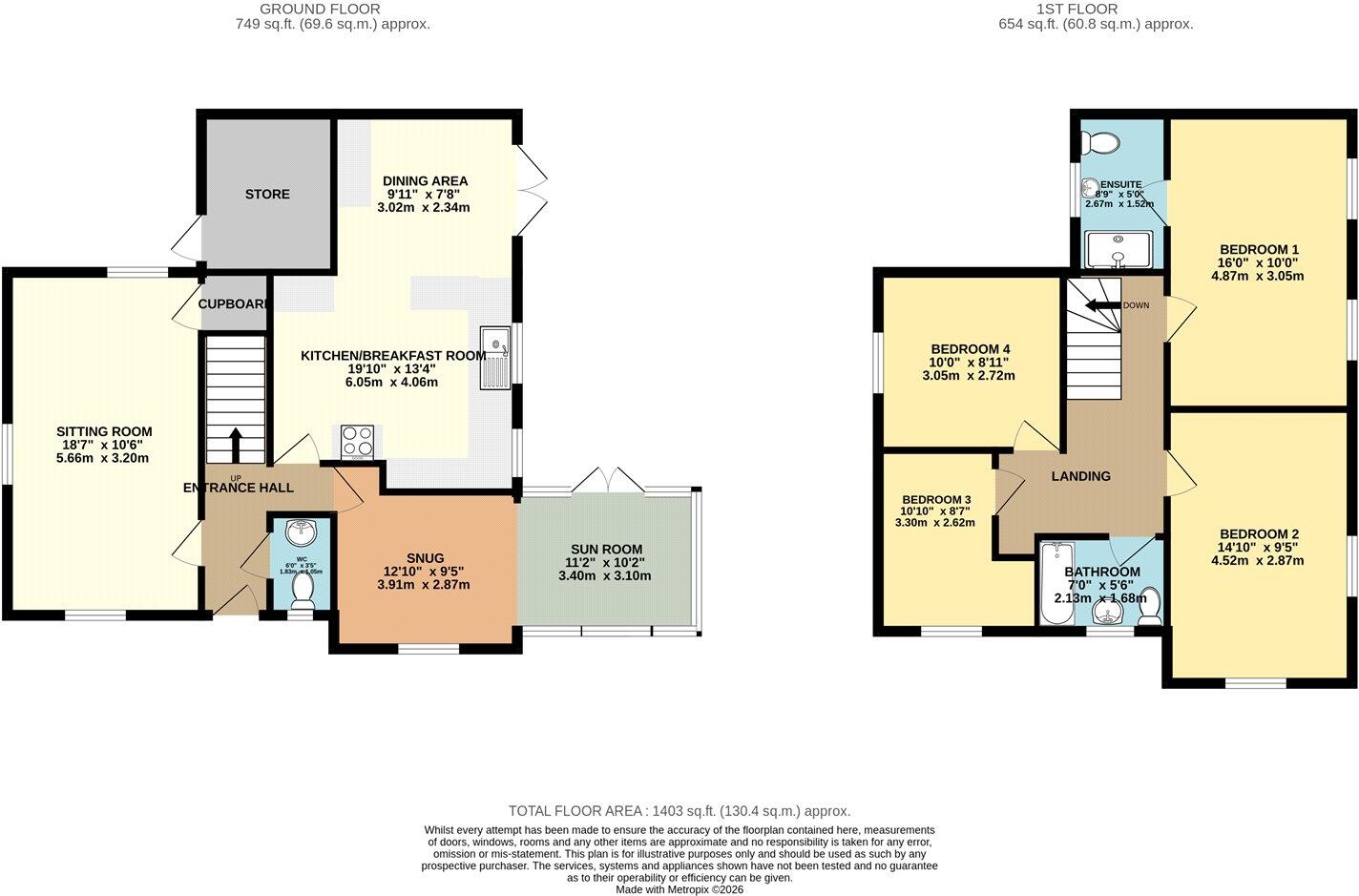 Cypress Close, Mildenhall, Bury St. Edmunds, Suffolk, IP28 floorplan