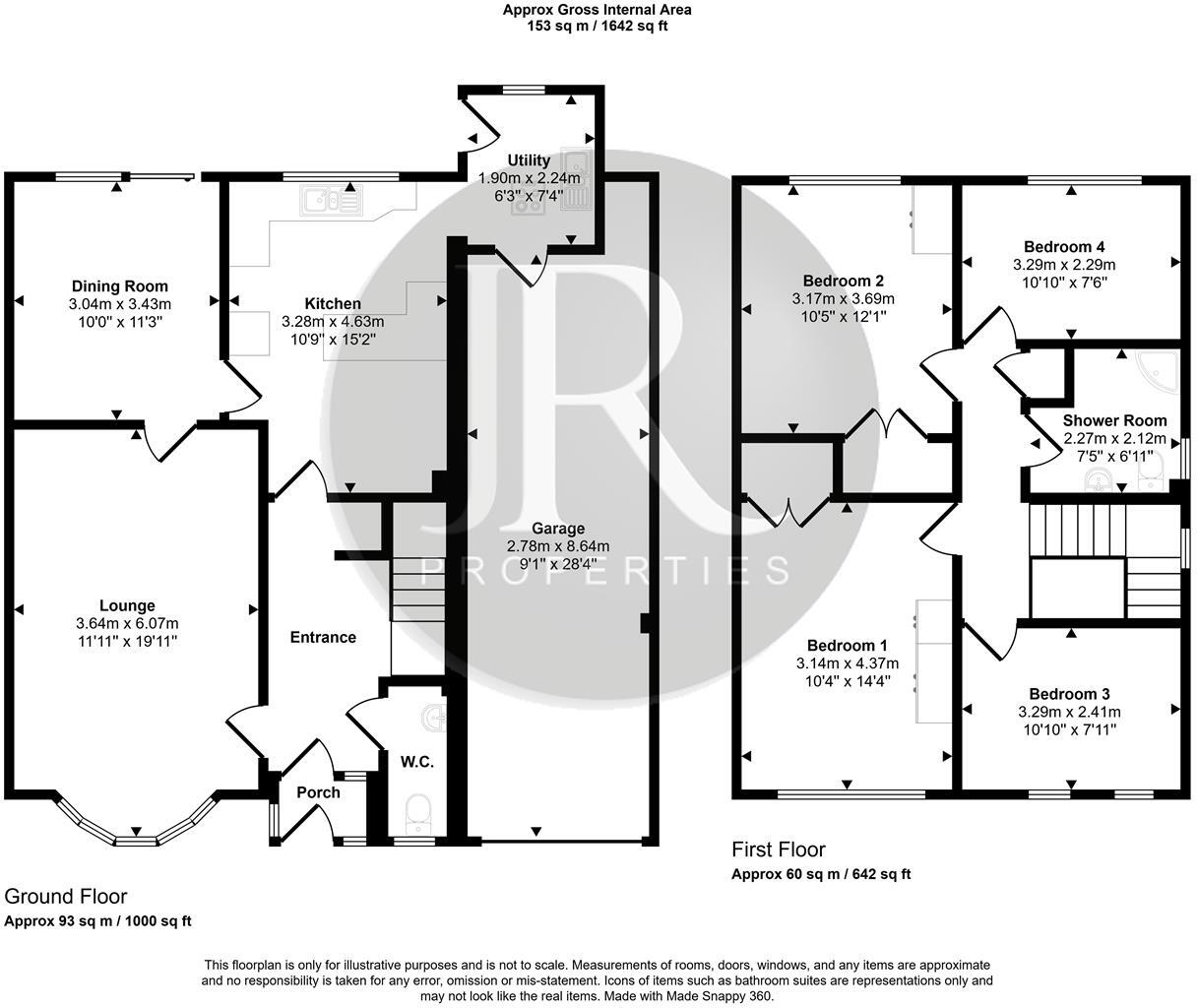 Charlotte Close, Little Haywood floorplan