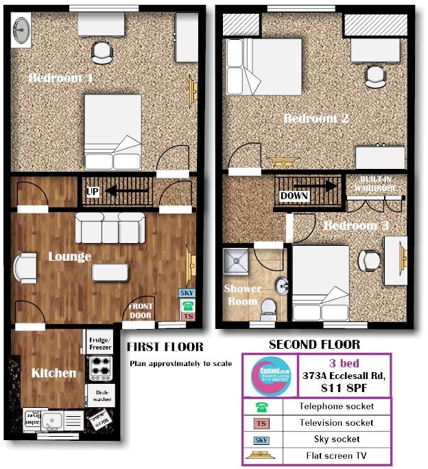 373A ECCLLESALL ROAD - STUDENT ONLY- From 01/07/26 until 27/06/27 floorplan