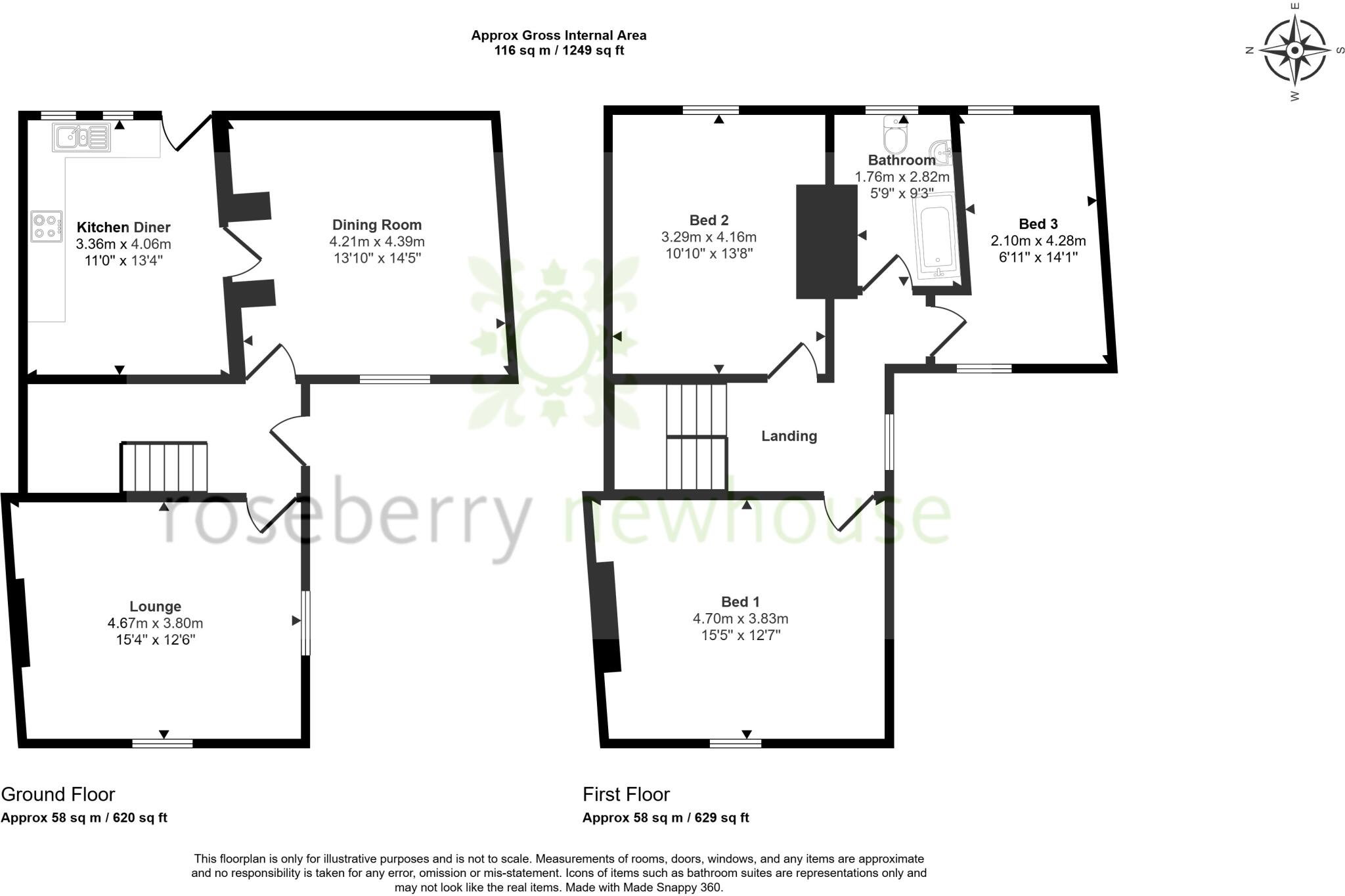 Meldyke Lane, Stainton, Middlesbrough floorplan