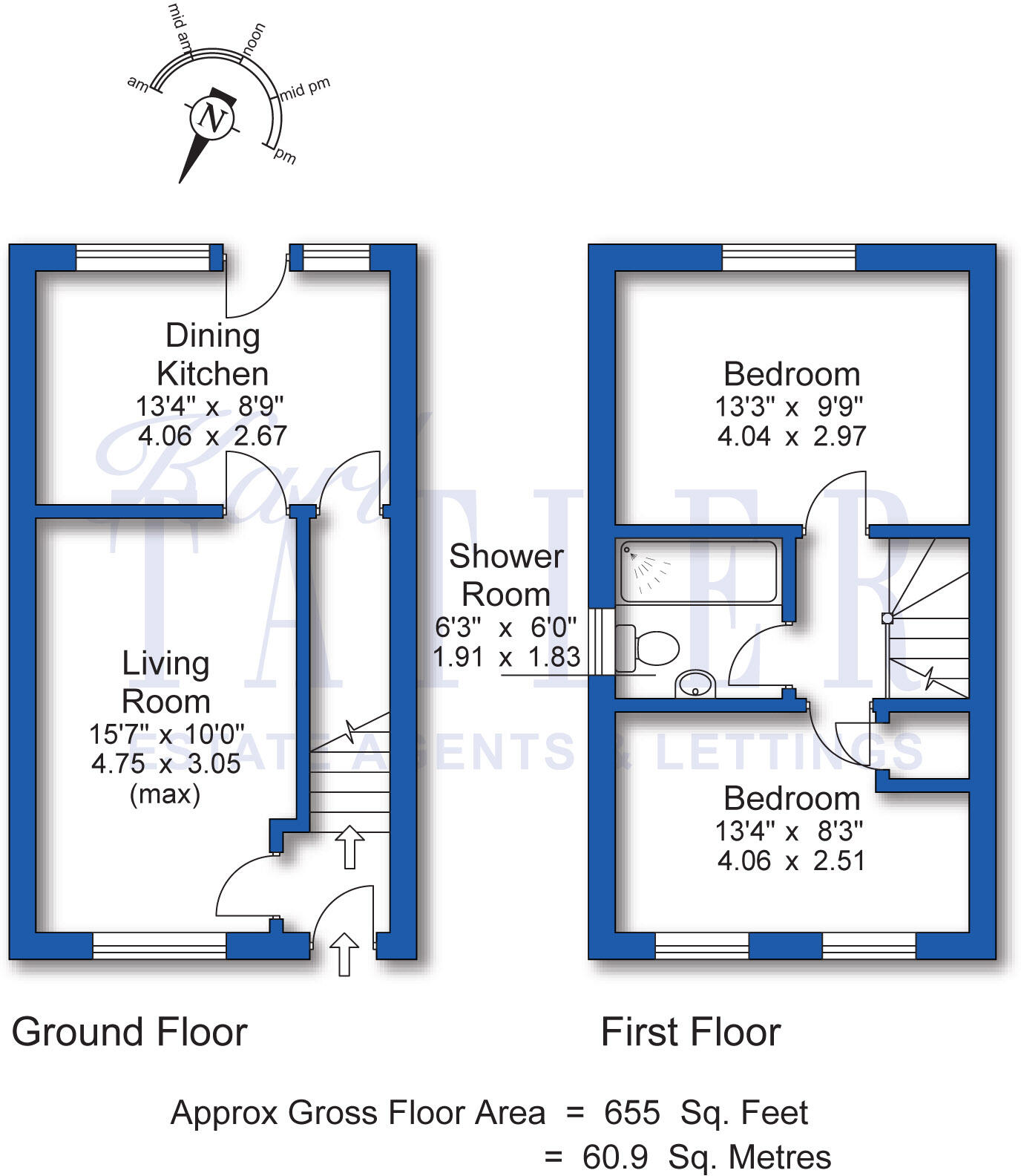 Smugglers Way, New Brighton, Wirral floorplan