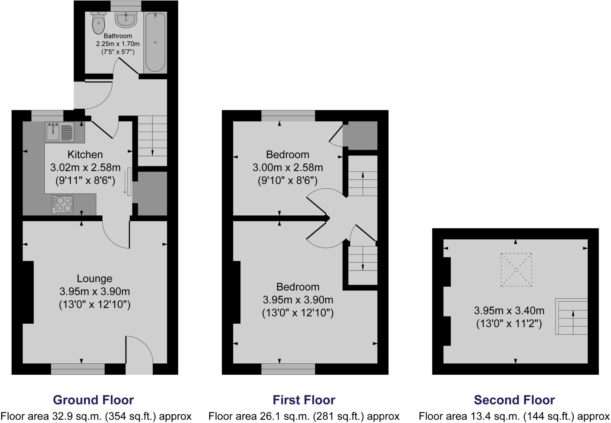 Crookes Street, Barnsley floorplan